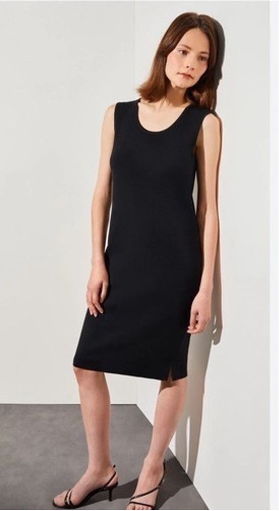 Other Ming Wang Knit Sleeveless Shift Midi Dress Women Size Large Size L / US 10 / IT 46 - 8 Thumbnail