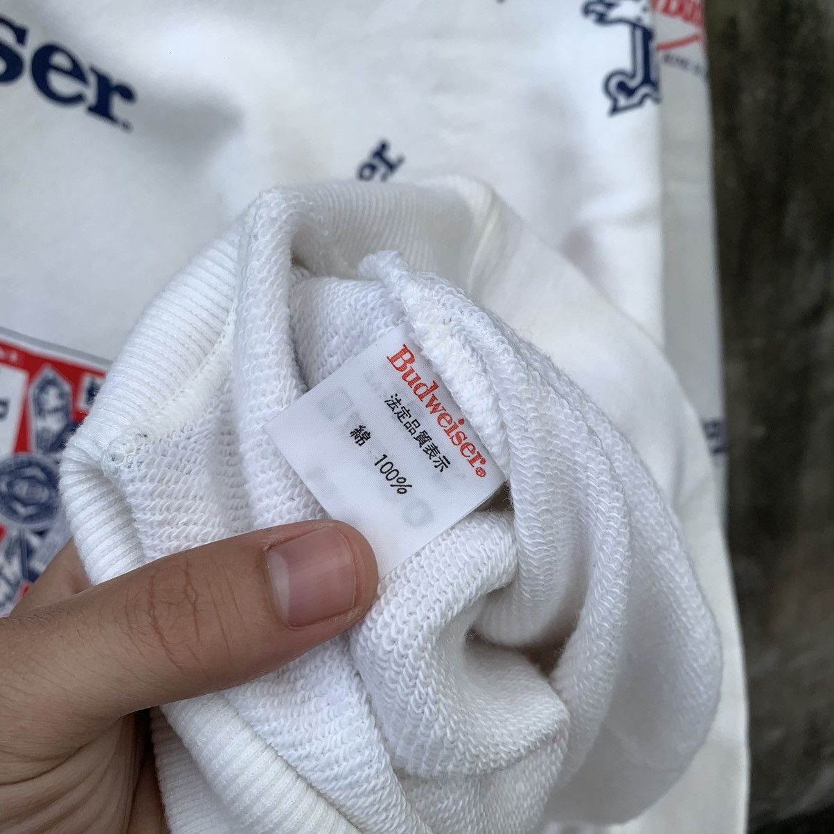 Budweiser VINTAGE BUDWEISER CREWNECK Size US M / EU 48-50 / 2 - 7 Thumbnail