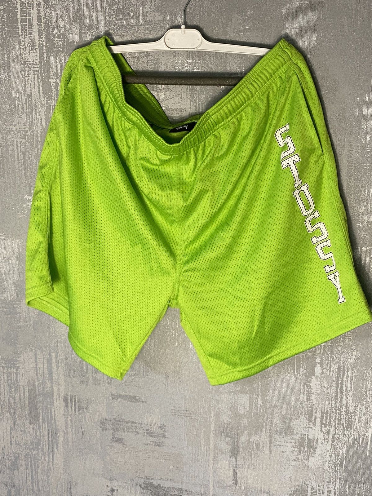 Stussy Hype Stussy Shorts Big Logo Size XL Size US 36 / EU 52 - 1 Thumbnail