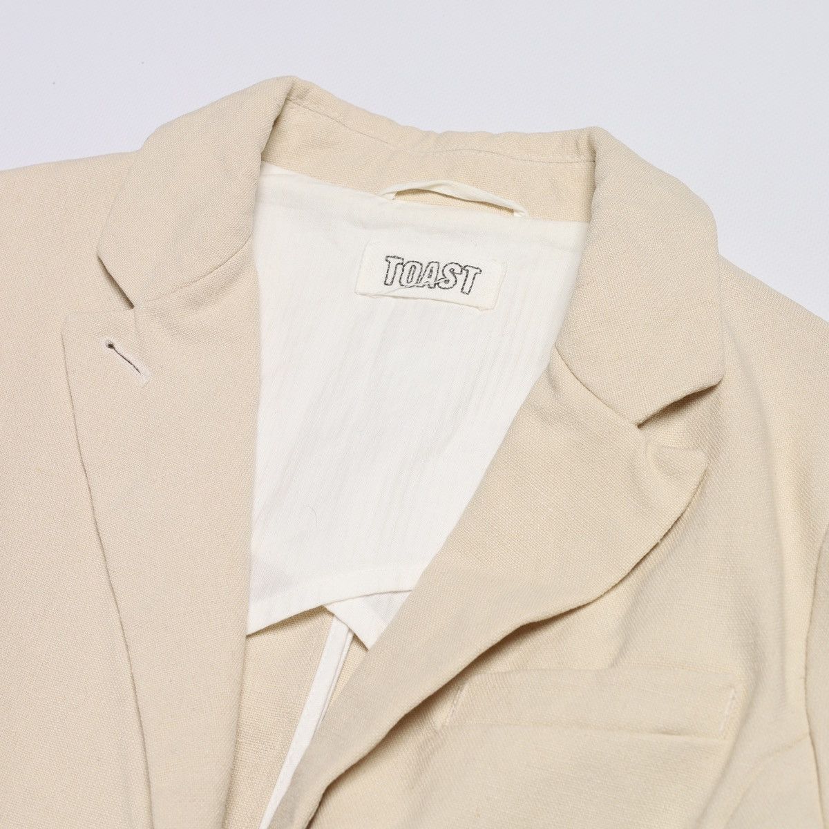 Other Toast Hemp Beige Blazer Jacket Engand Size M / US 6-8 / IT 42-44 - 4 Thumbnail