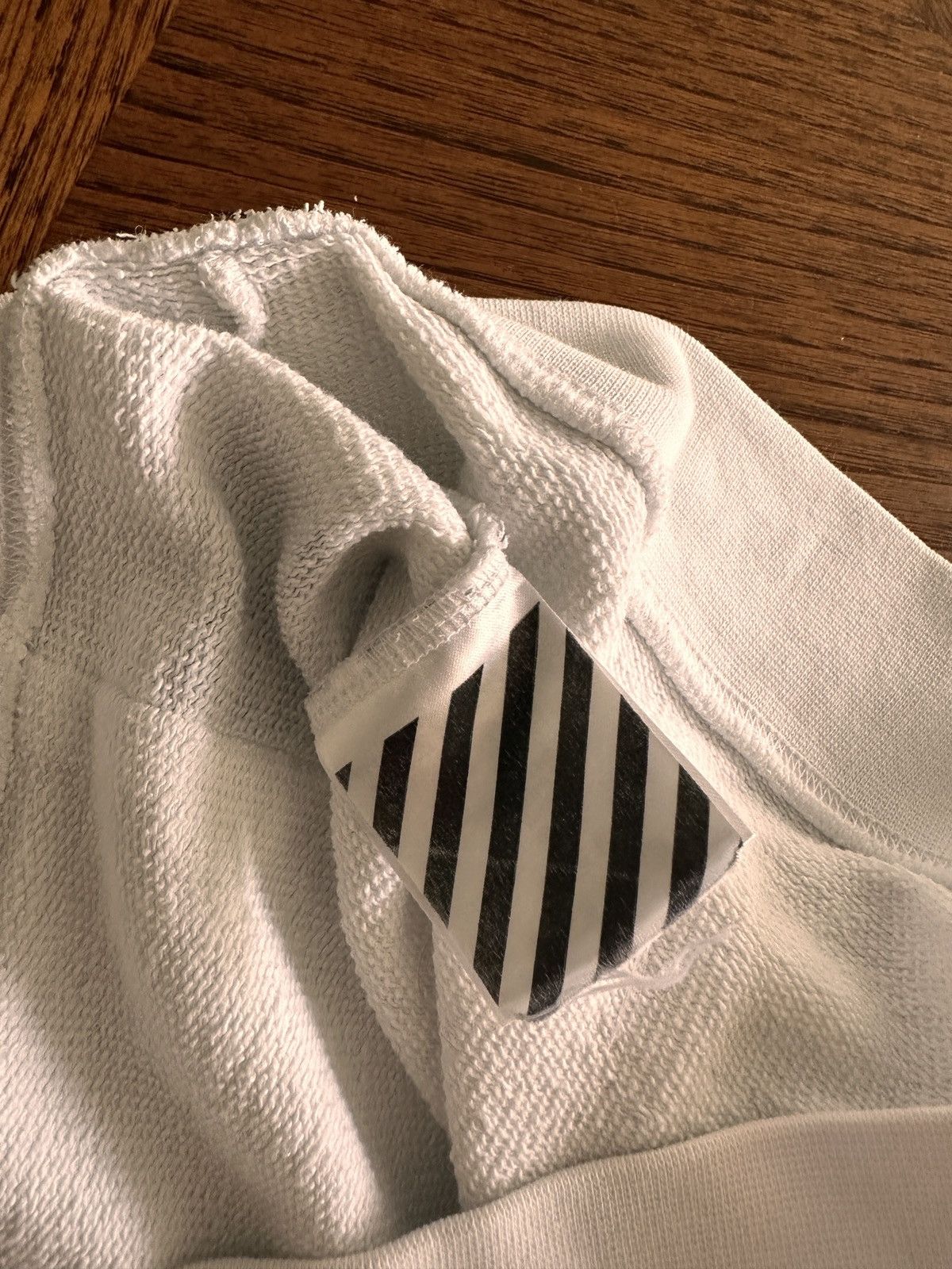 Off-White OFF-WHITE Blue Collar Hooded Sweatshirt Size US S / EU 44-46 / 1 - 5 Thumbnail
