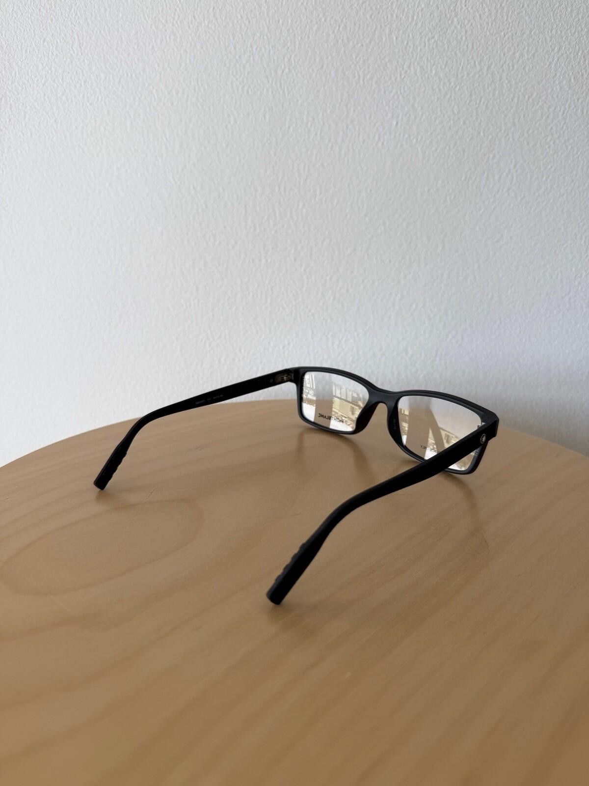 Montblanc New montblanc optical glasses frames eyeglasses MB0066O 001 Size ONE SIZE - 7 Thumbnail