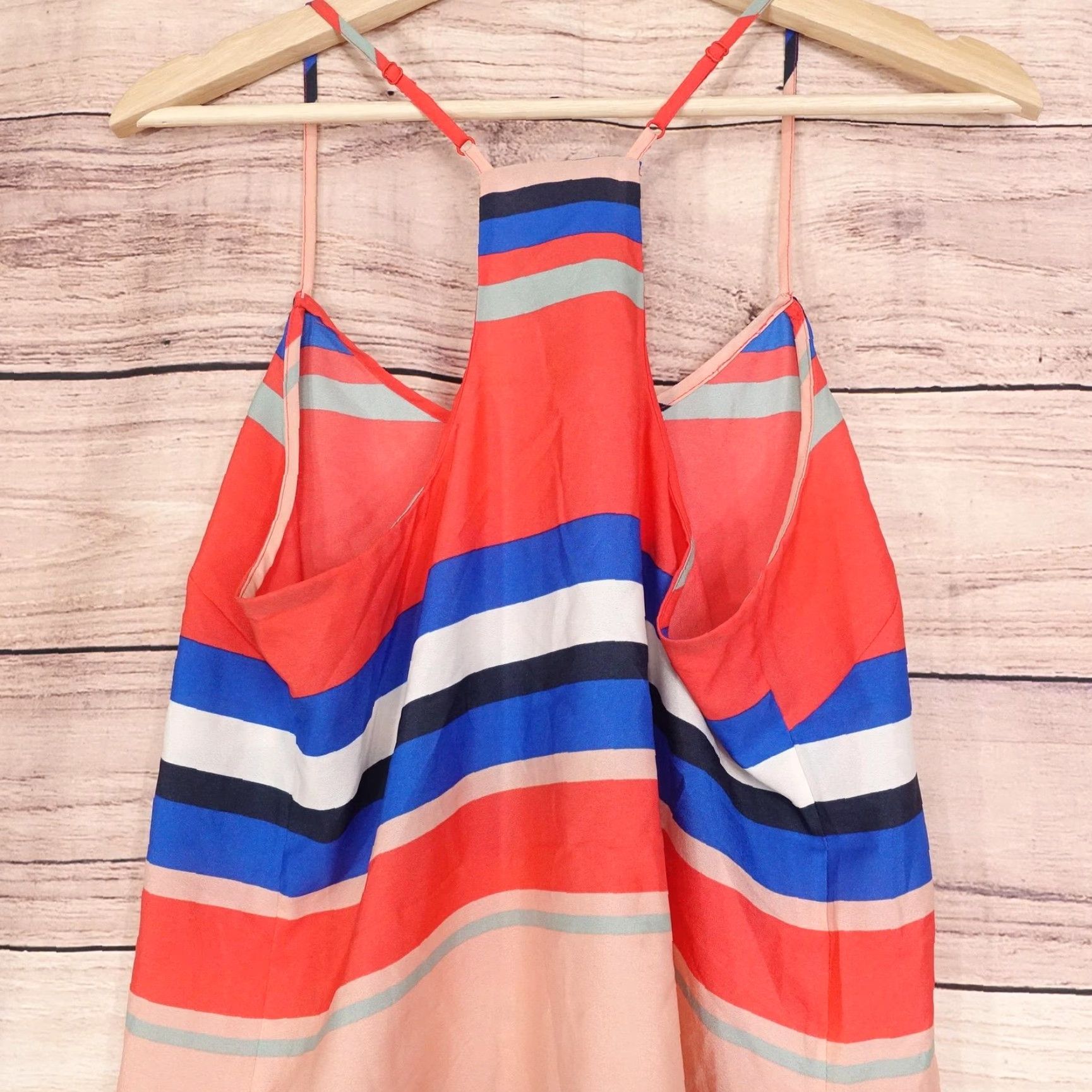 J.Crew J Crew Tank 8 Multicolor Striped Sleeveless Summer Casual Top Womens Size M / US 6-8 / IT 42-44 - 5 Thumbnail
