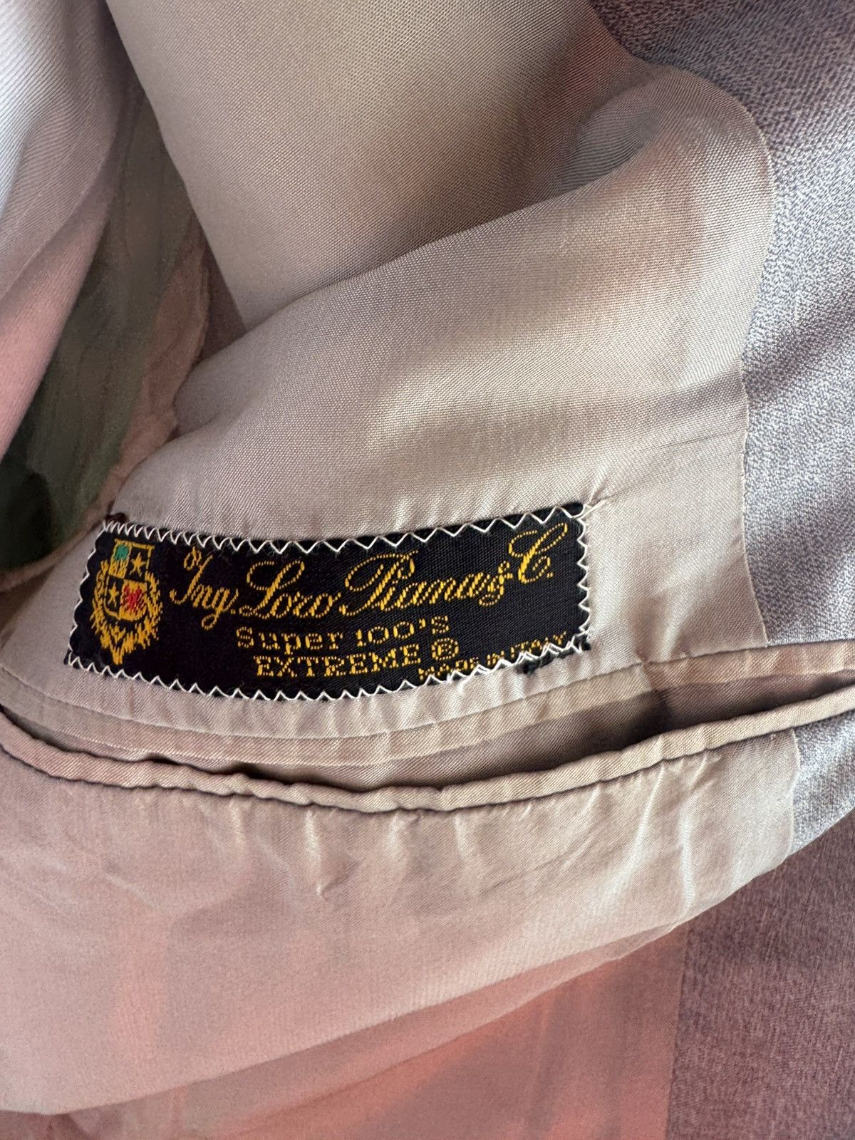 Loro Piana Loro Piana suit light gres Size 52R - 4 Thumbnail