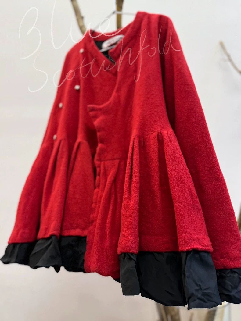 Comme des Garcons Comme Des Garcons Wool felted Chinese coat Size S / US 4 / IT 40 - 4 Thumbnail