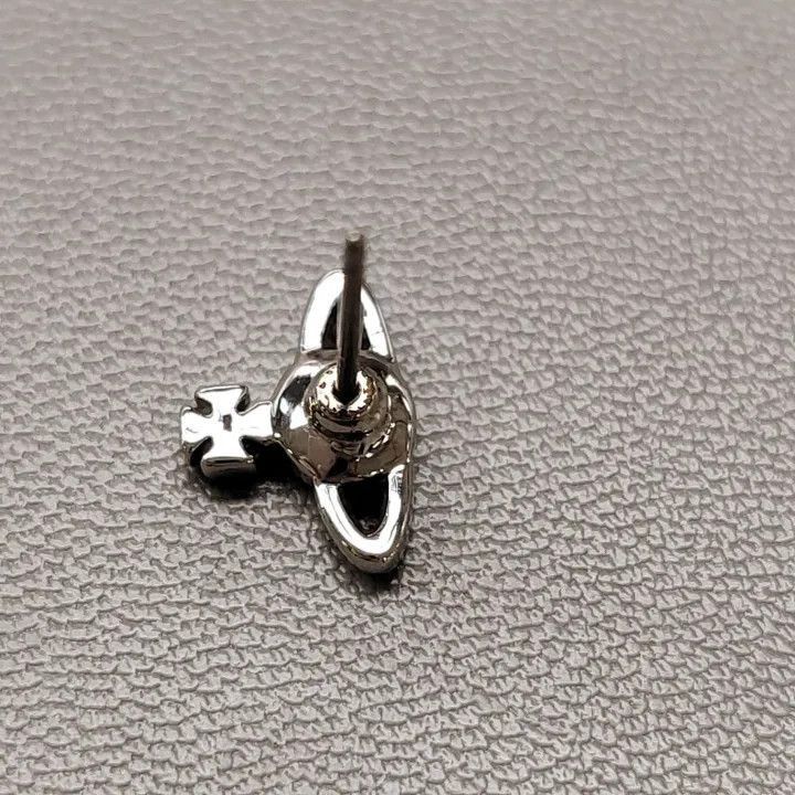 Vivienne Westwood Vivienne Westwood Classic Planet Shaped Earring Size ONE SIZE - 3 Thumbnail