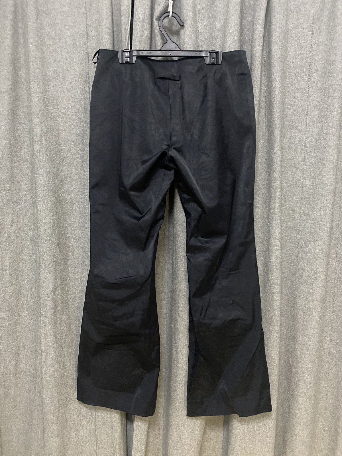 Jean Paul Gaultier Jean Paul Gaultier Femme Waxed Flare Black Flower Motive Size 28" / US 6 / IT 42 - 5 Thumbnail