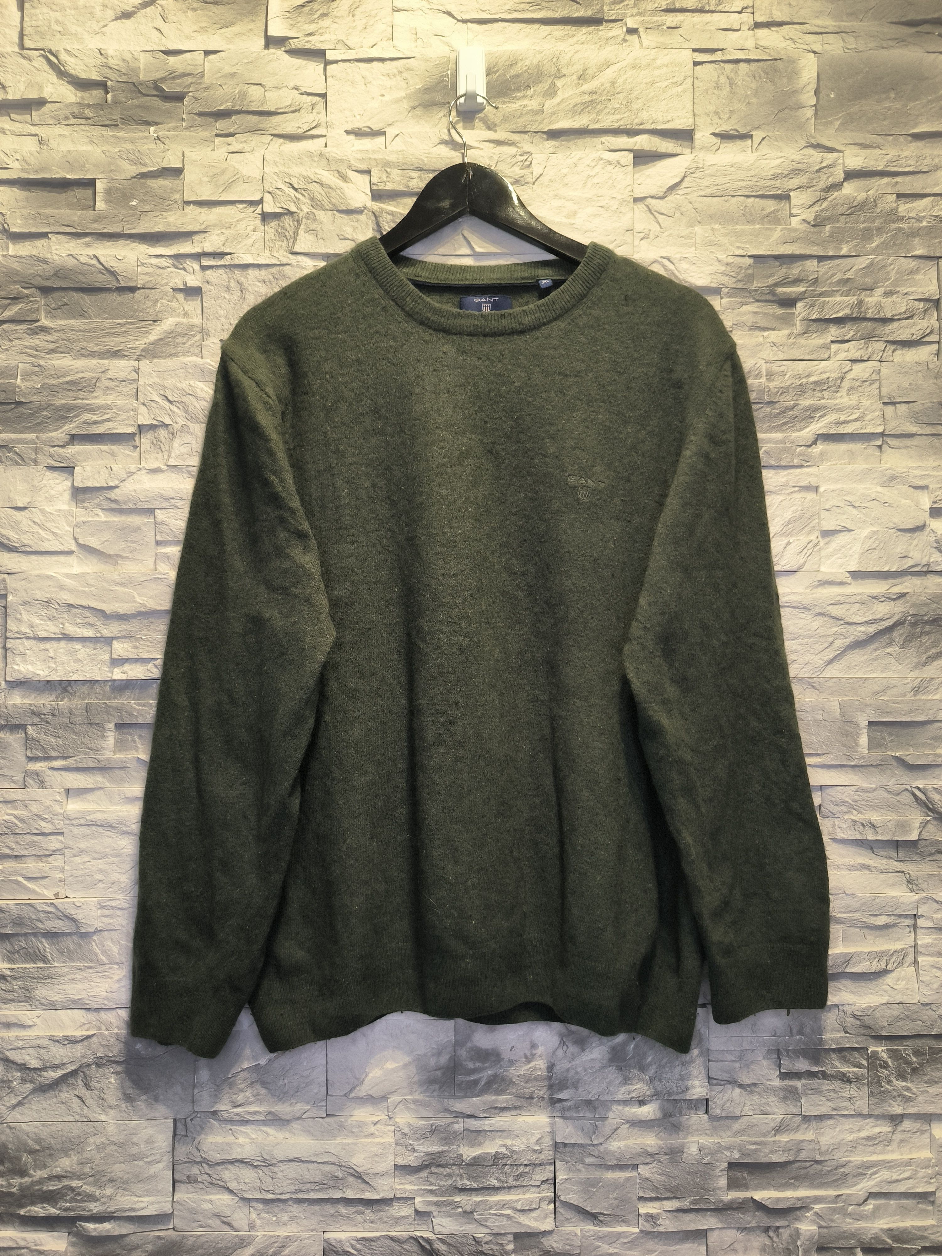 Gant Gant Wool Knitwear Sweater Vintage Green Size US M / EU 48-50 / 2 - 1 Thumbnail