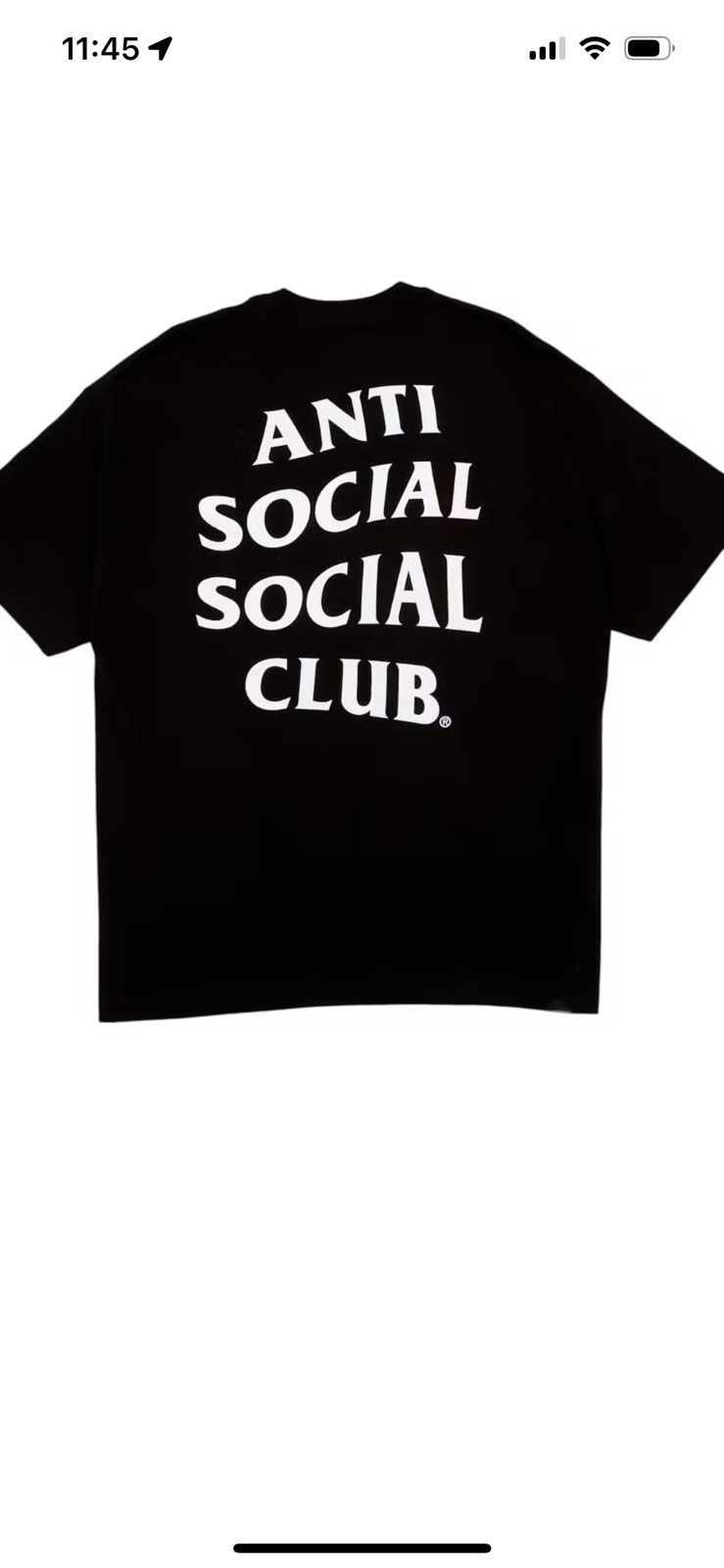 Anti Social Social Club Anti social social club tee Size US M / EU 48-50 / 2 - 3 Thumbnail
