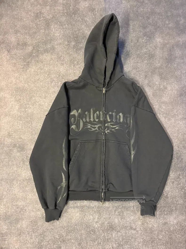 Balenciaga Balenciaga Dragon zipper sweater Size US XS / EU 42 / 0 - 1 Thumbnail
