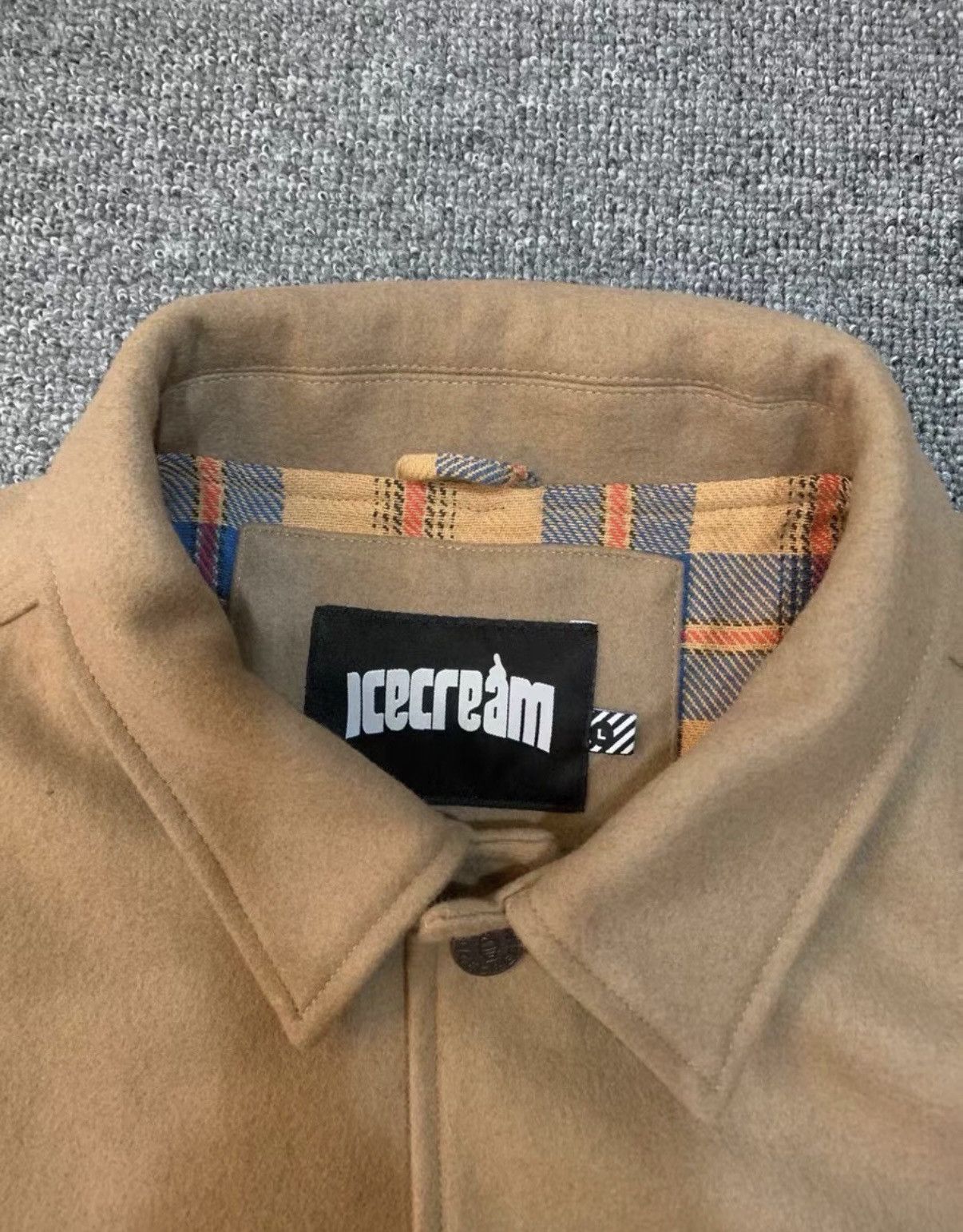 Billionaire Boys Club BBC ICE CREAM Wool Blend Baseball Jacket Size US L / EU 52-54 / 3 - 6 Thumbnail