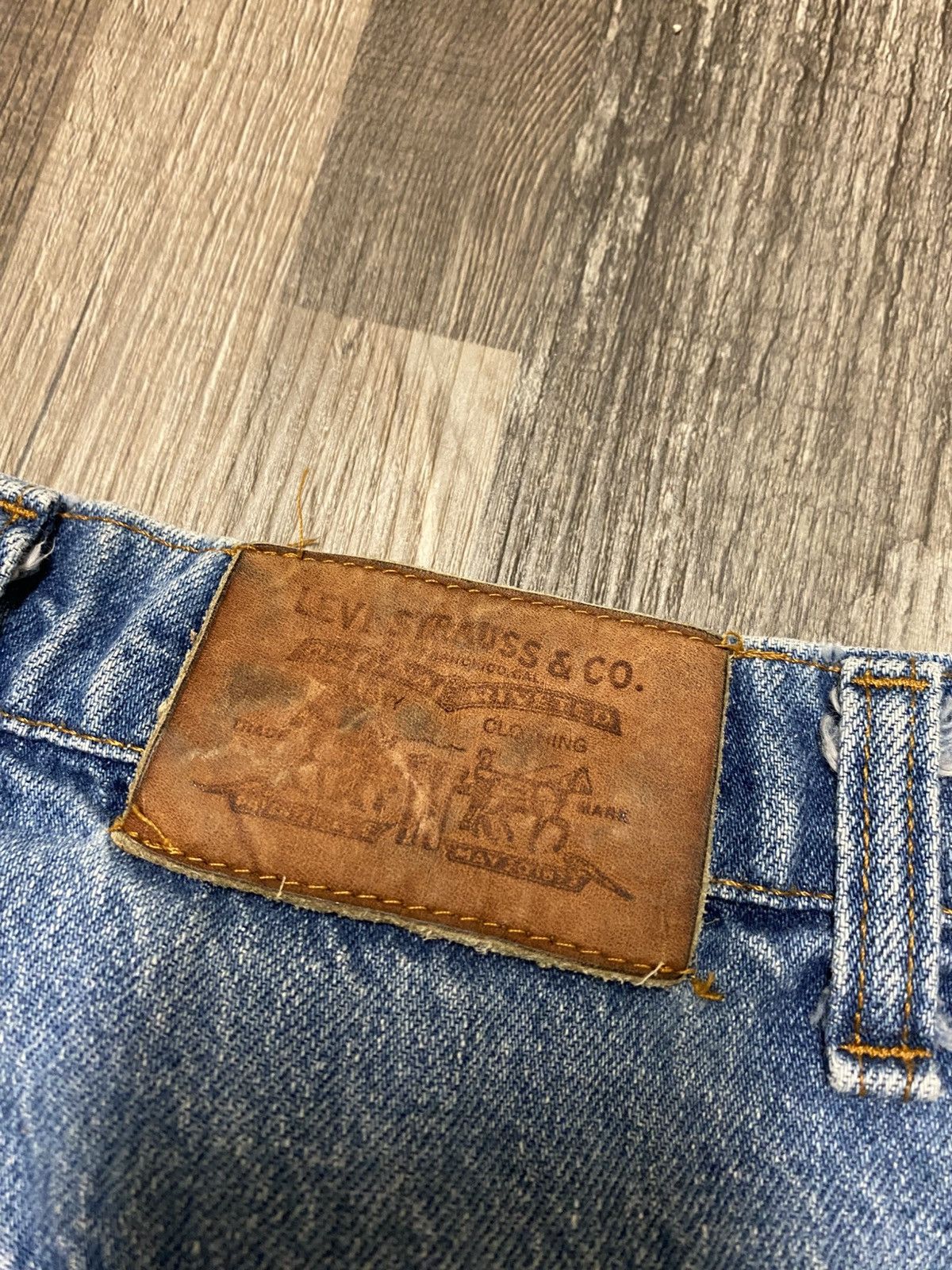 Levi's Vintage 90’s Levis Orange Tab Blue Denim Jeans Pants USA Size US 36 / EU 52 - 7 Thumbnail
