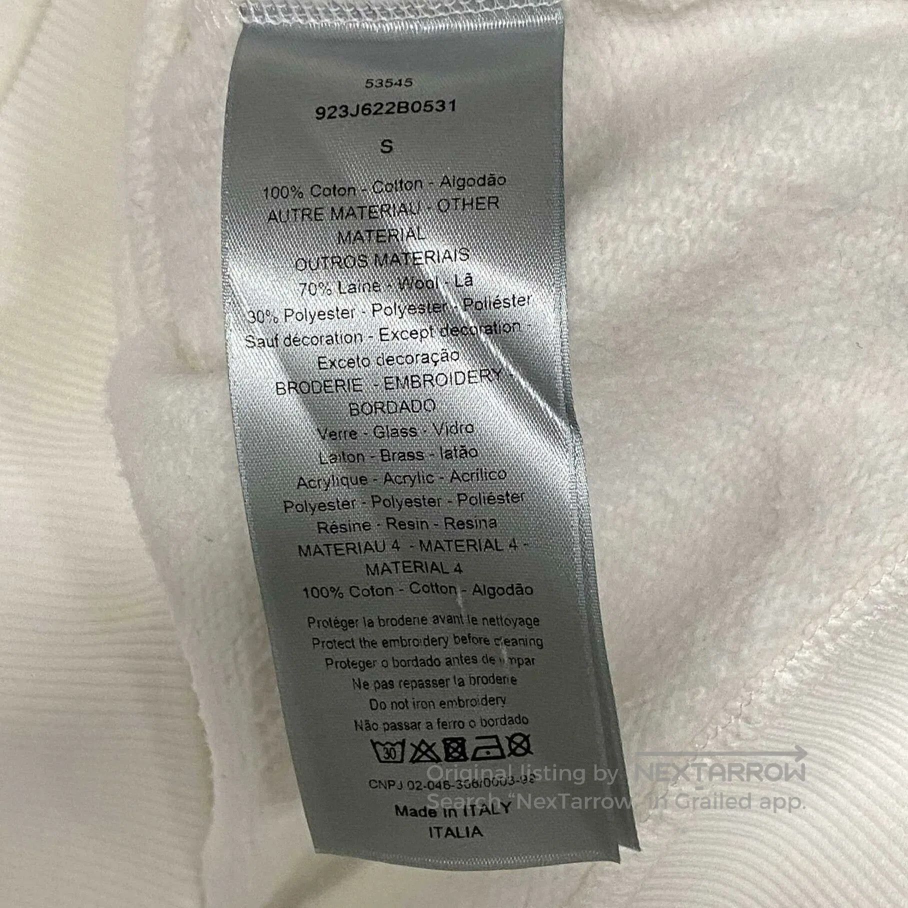 Dior kaws x dior embellished bee sweatshirt. Size US S / EU 44-46 / 1 - 6 Thumbnail