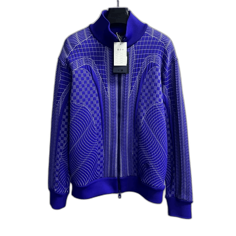 Louis Vuitton Louis Vuitton Louis Vuitton Blue Striped Logo Pattern Jack Size US XL / EU 56 / 4 - 1 Thumbnail