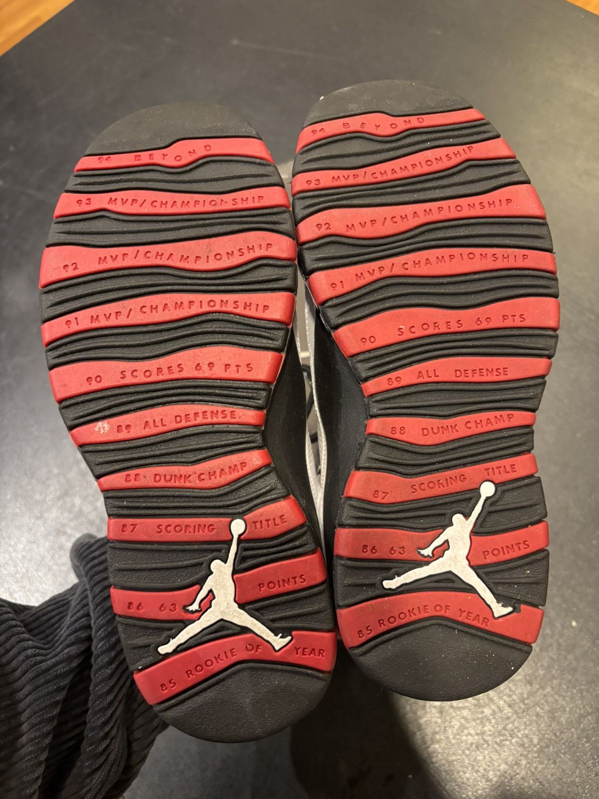 Jordan Brand Jordan 10 Retro ‘Chicago Bulls’ Size US 8 / EU 41 - 5 Thumbnail