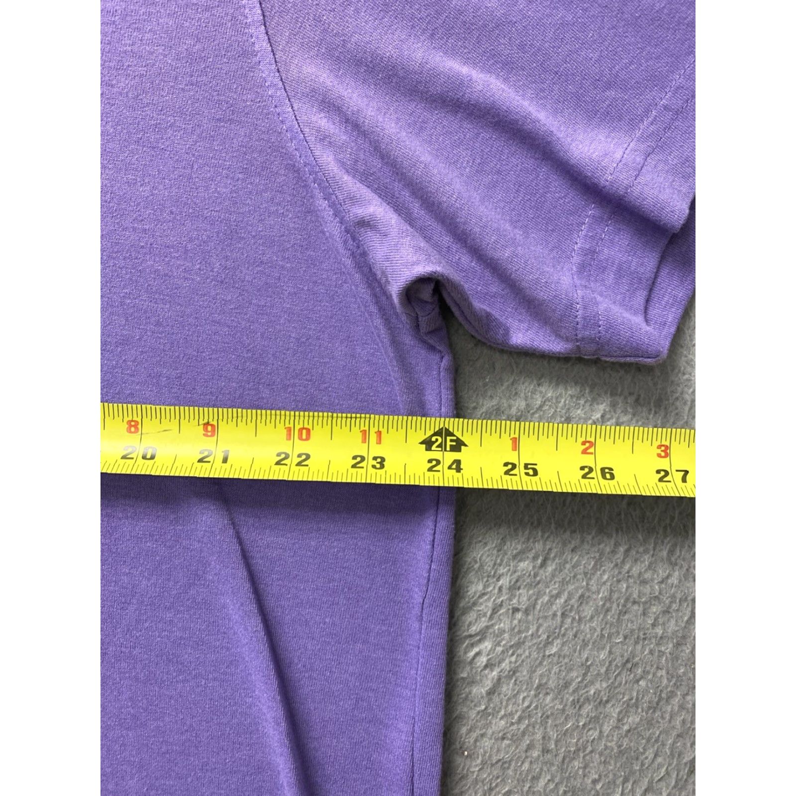 Izod VINTAGE Izod Men Polo Shirt Short Sleeve Crew Neck 100% Cotton Light Purple Mens Large Size US L / EU 52-54 / 3 - 5 Thumbnail