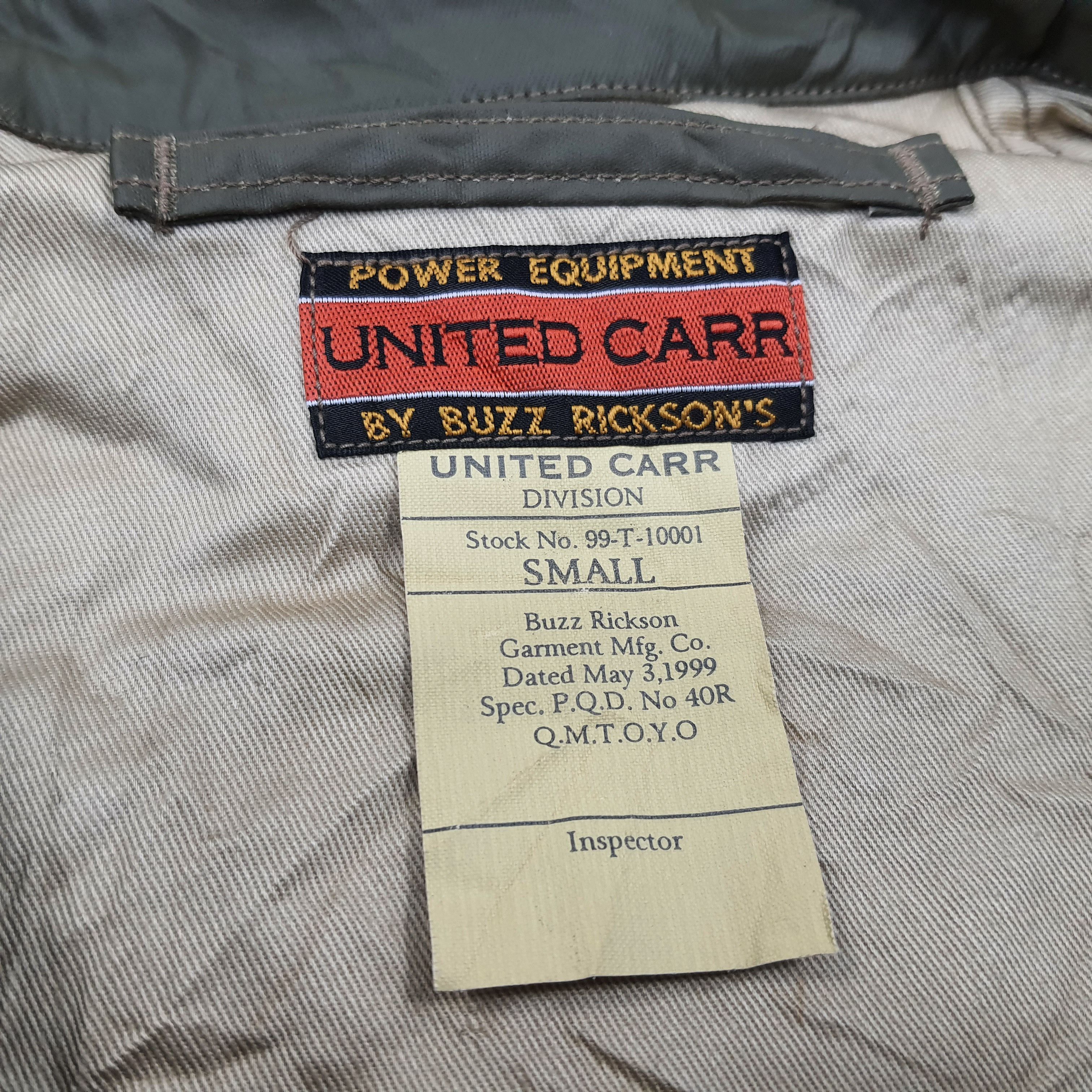 Vintage Vintage United Carr Division by Buzz Rickson Jacket C215N19 Size US M / EU 48-50 / 2 - 5 Thumbnail
