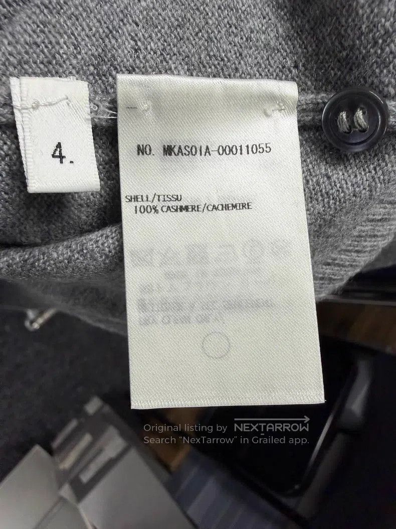 Thom Browne Thom Browne Knit sweater cardigan cashmere Size US XL / EU 56 / 4 - 5 Thumbnail