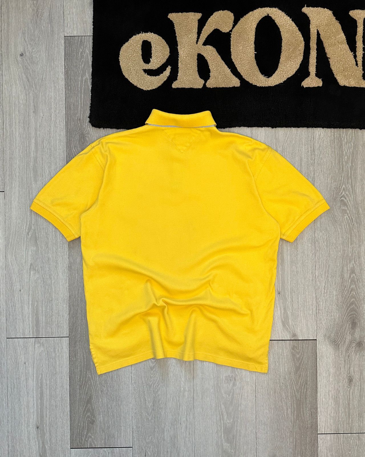 Tommy Hilfiger Vintage Tommy Hilfiger Men's Yellow Polo T-Shirt Size Large Size US L / EU 52-54 / 3 - 2 Thumbnail