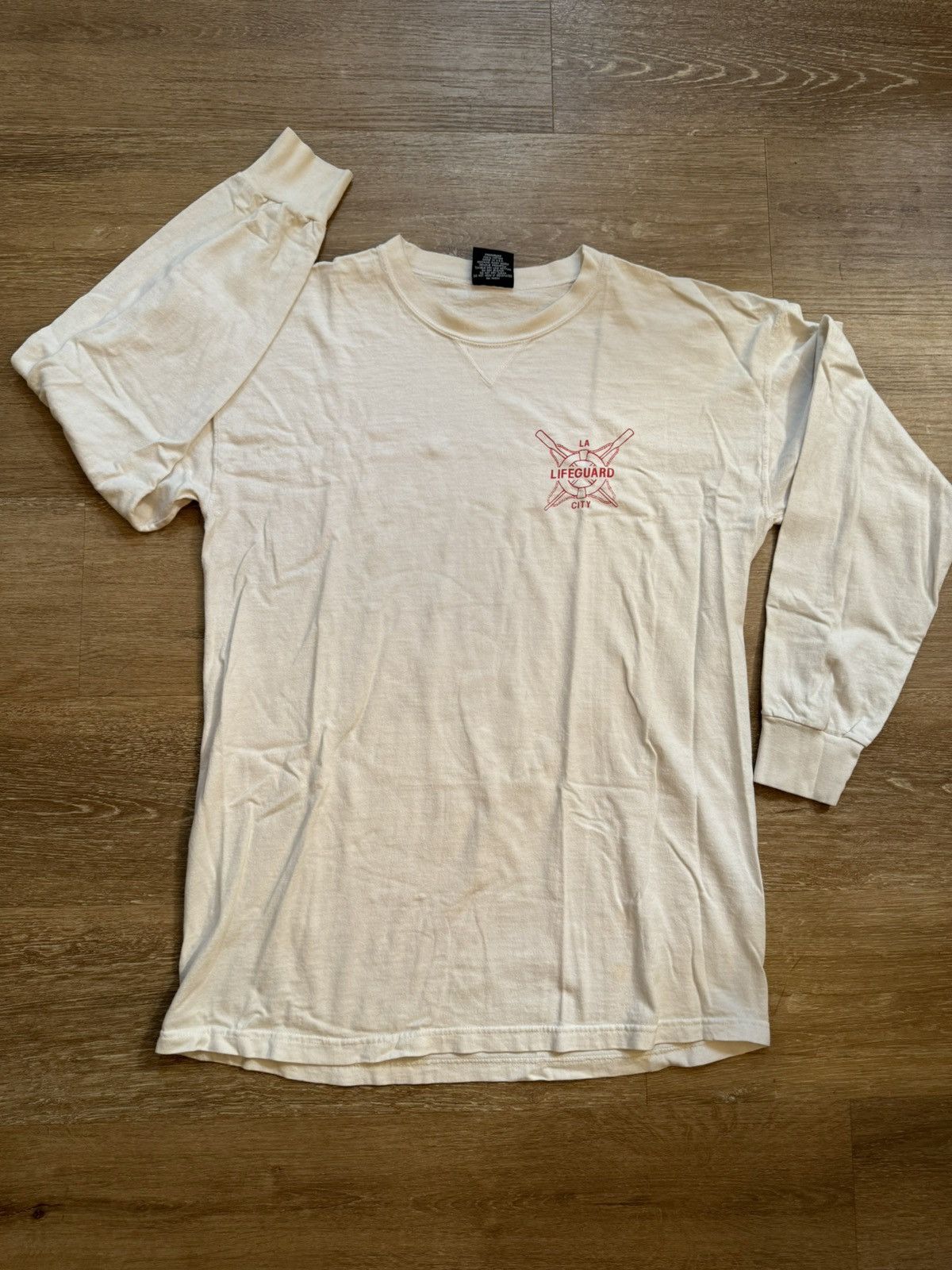 Signal Sport × Vintage Vintage Los Angeles City Lifeguard Long-sleeve Graphic Tee L Size US L / EU 52-54 / 3 - 3 Thumbnail
