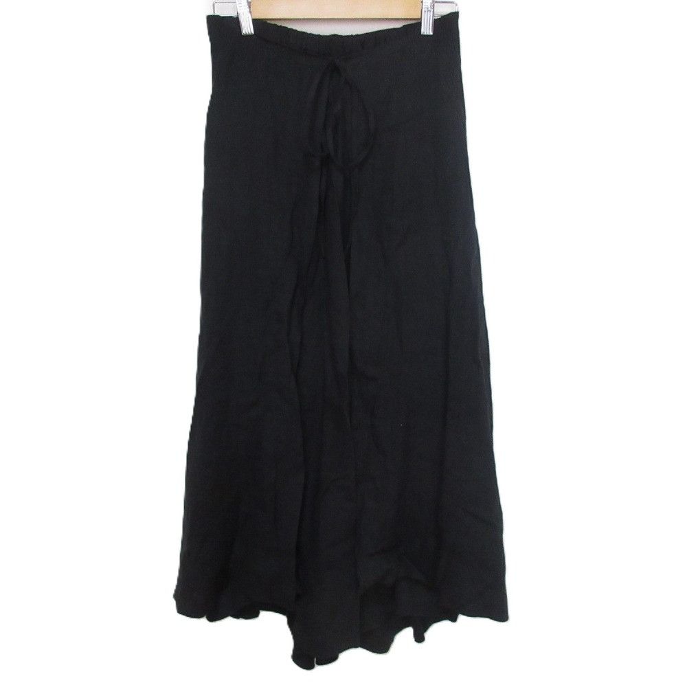 Other yori Flare Wrap Skirt Linen Maxi Skirt Natural Material Skirts DUTY FREE for USA