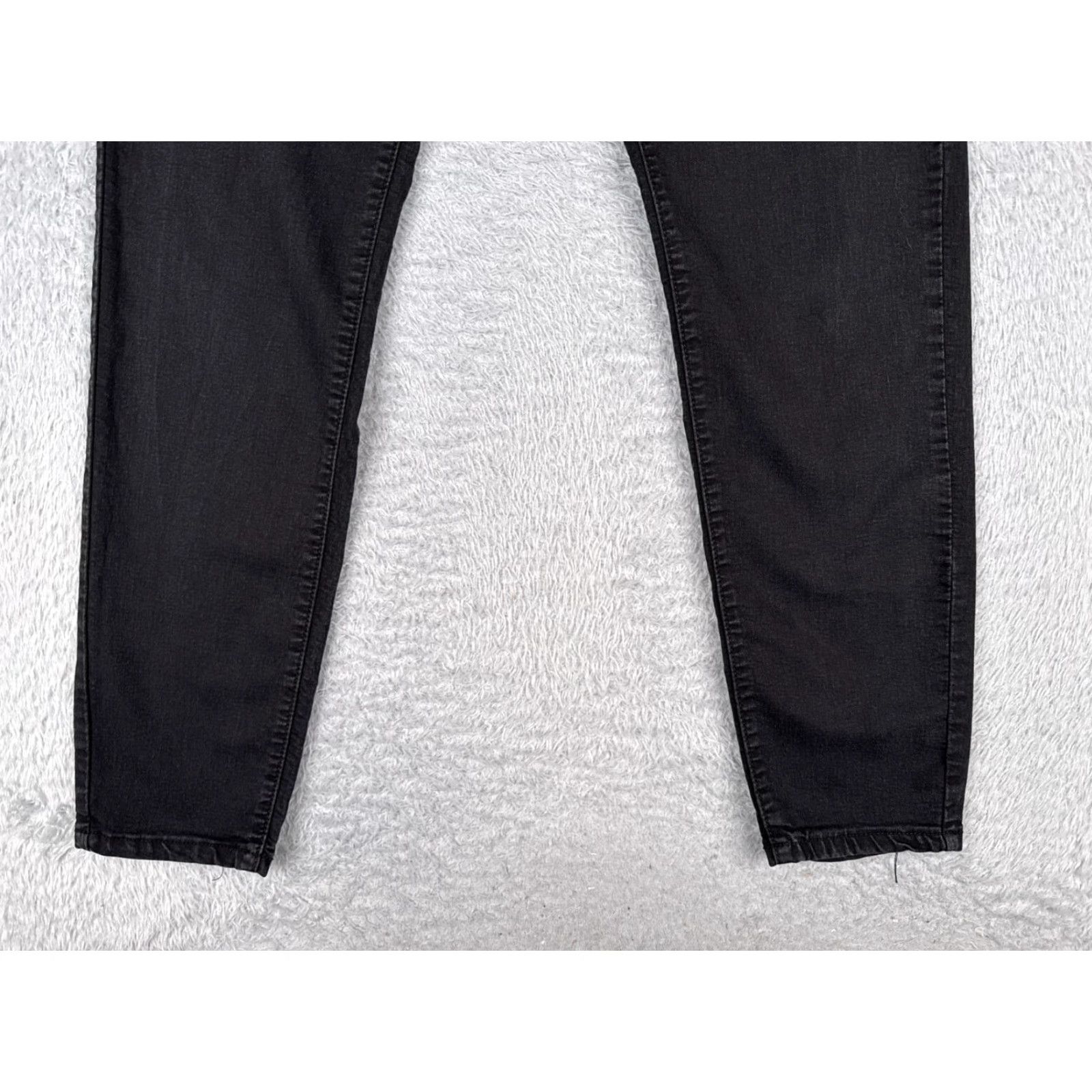Vintage CI SONO Jeans Juniors 15 Black Denim Skinny Mid Rise Cotton Blend Stretch 31x28 Woman Jeans Capable 5-Pocket Design Vintage: No Size 36" / US 14 / IT 50 - 2 Thumbnail