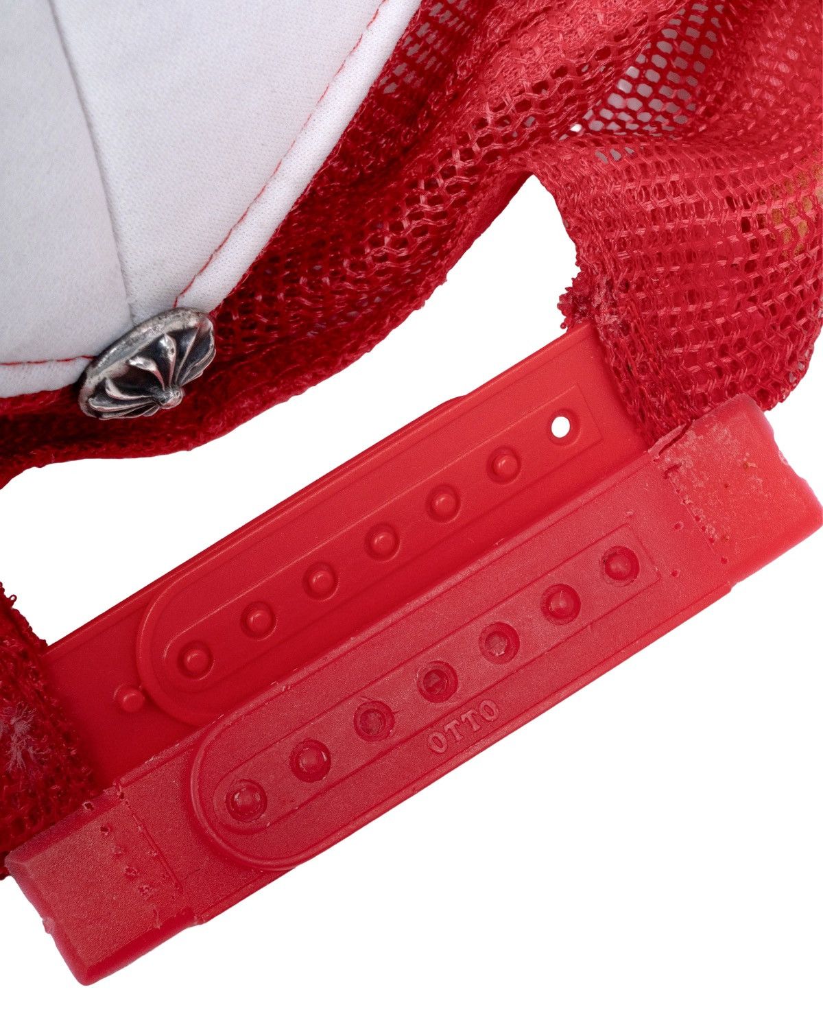 Chrome Hearts Chrome Hearts Red « F*CK » Trucker Cap Vintage Size ONE SIZE - 8 Thumbnail
