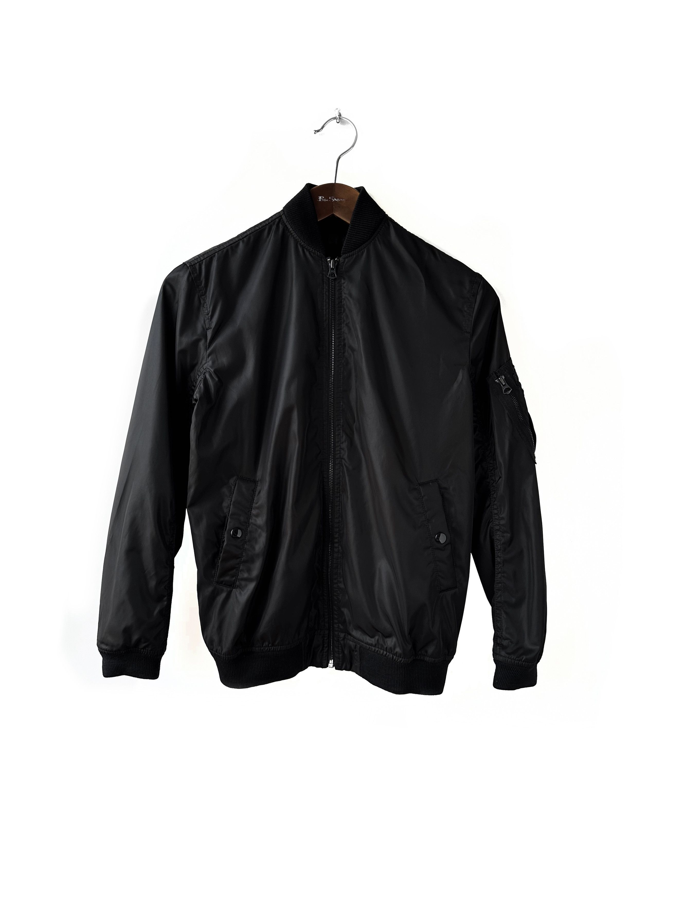 Polo Ralph Lauren × Ralph Lauren Ralph Lauren black wmn’s nylon bomber jacket Size S / US 4 / IT 40 - 1 Thumbnail