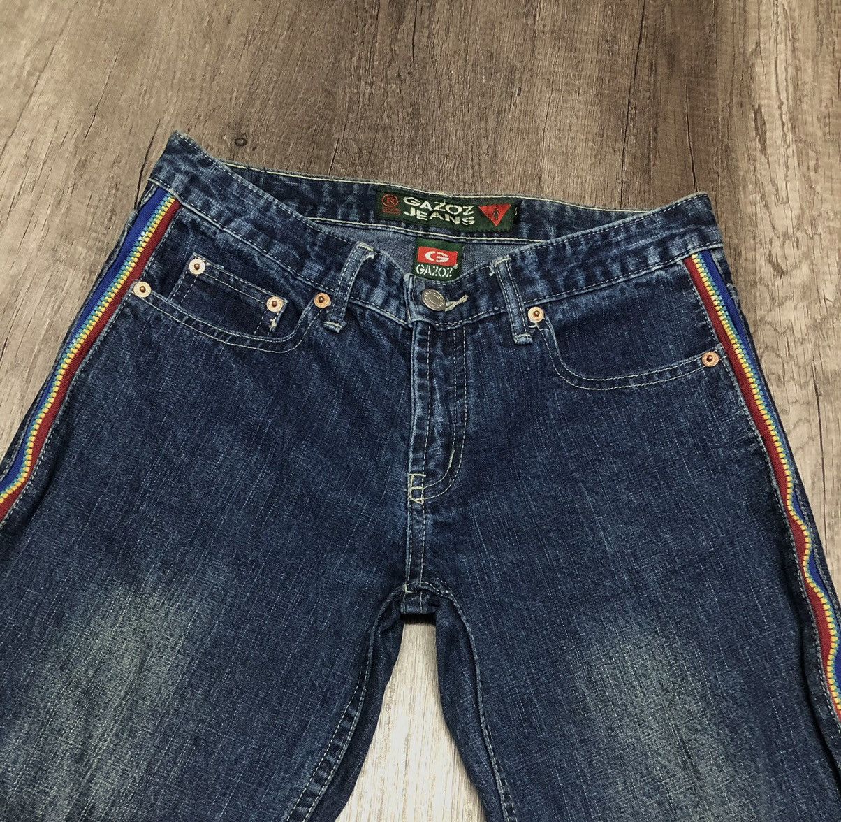 Designer × Hysteric Glamour Vintage Gazoz Jeans Rare Zipper Design Size US 29 - 5 Thumbnail