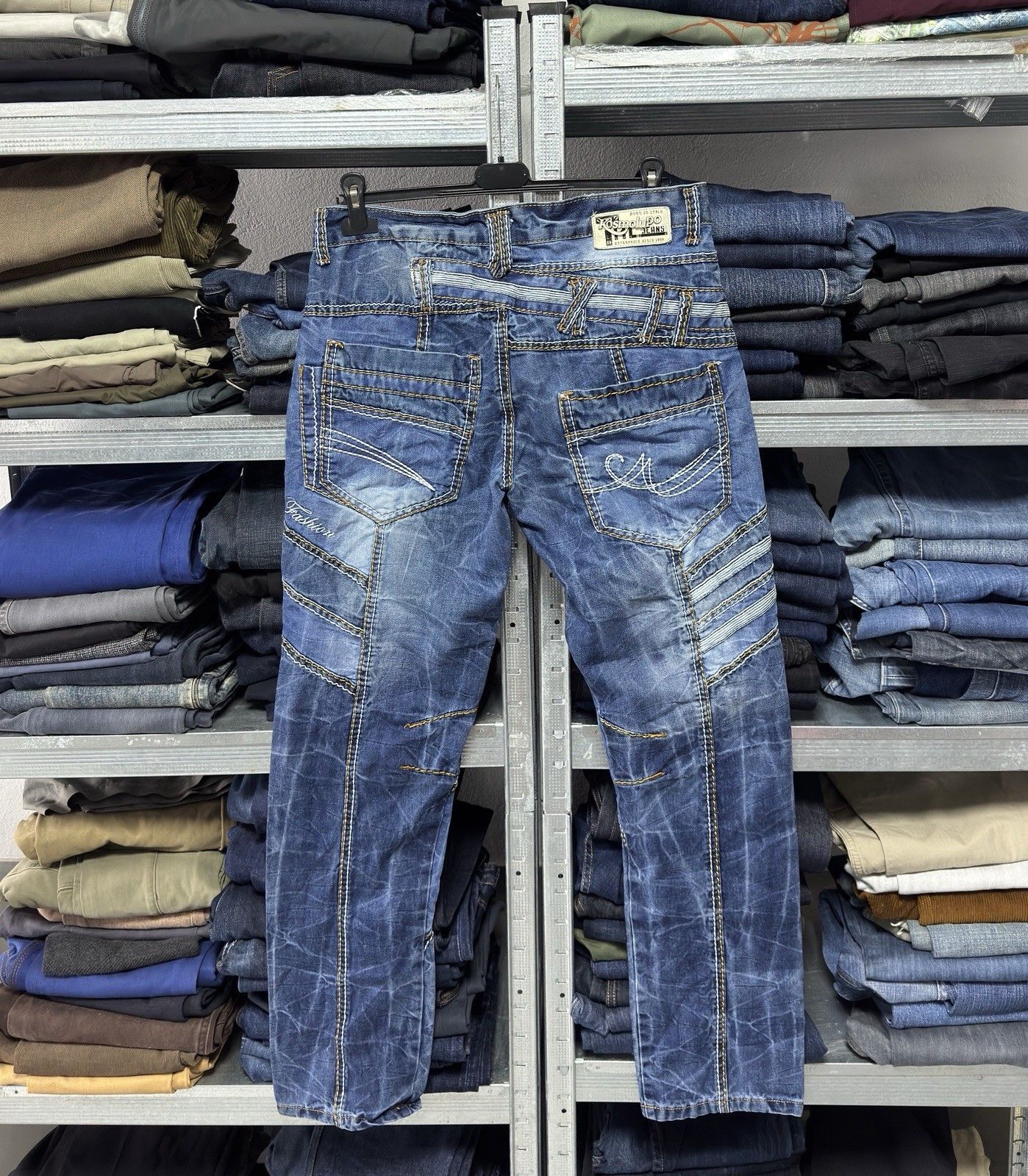 Other Kosmo Lupo y2k Denim Zipper Japan Style Distressed Jeans Size US 34 / EU 50 - 9 Thumbnail