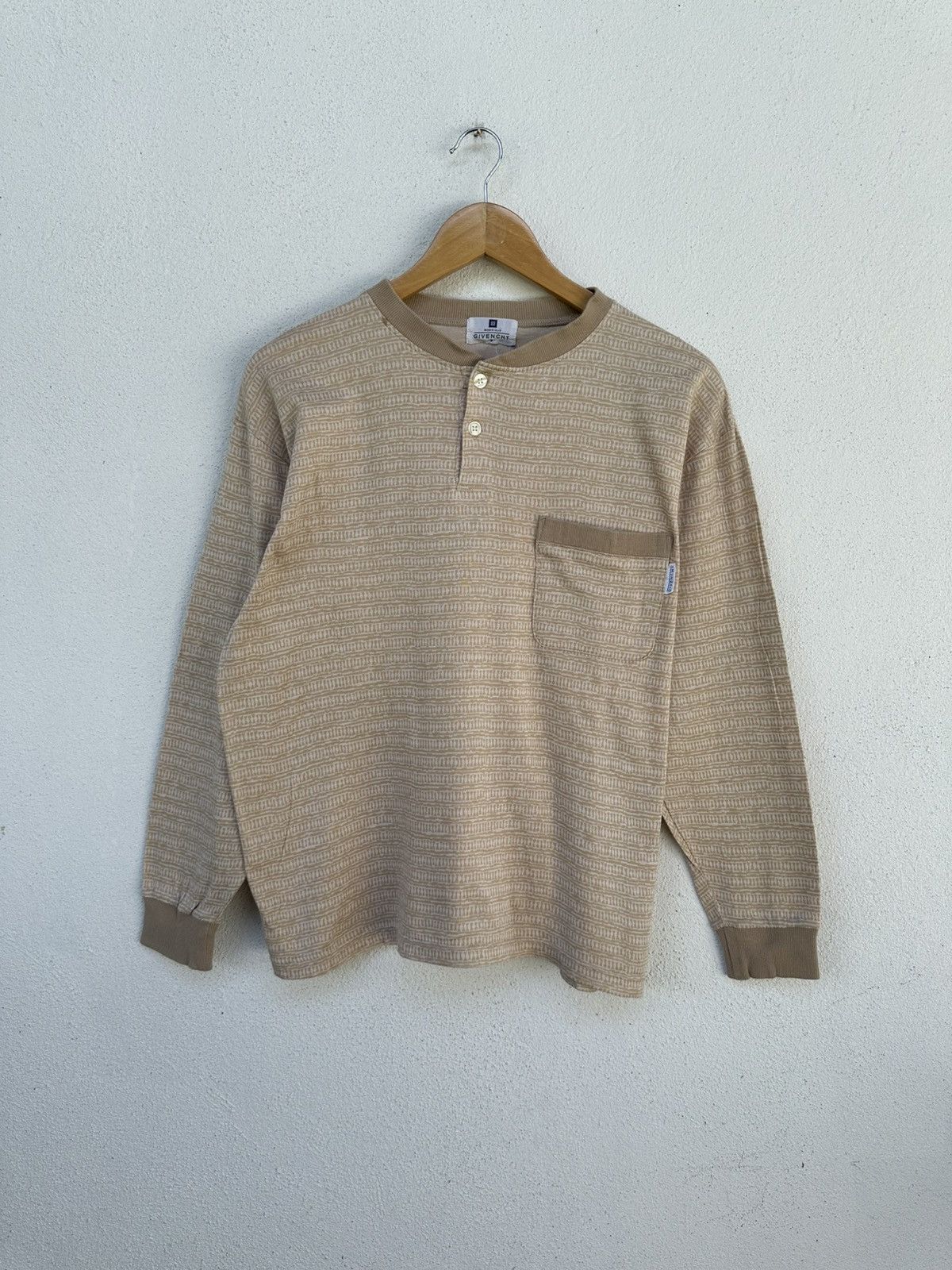 Givenchy Vintage Monsieur Givenchy Button Long Sleeve Size US M / EU 48-50 / 2 - 1 Thumbnail