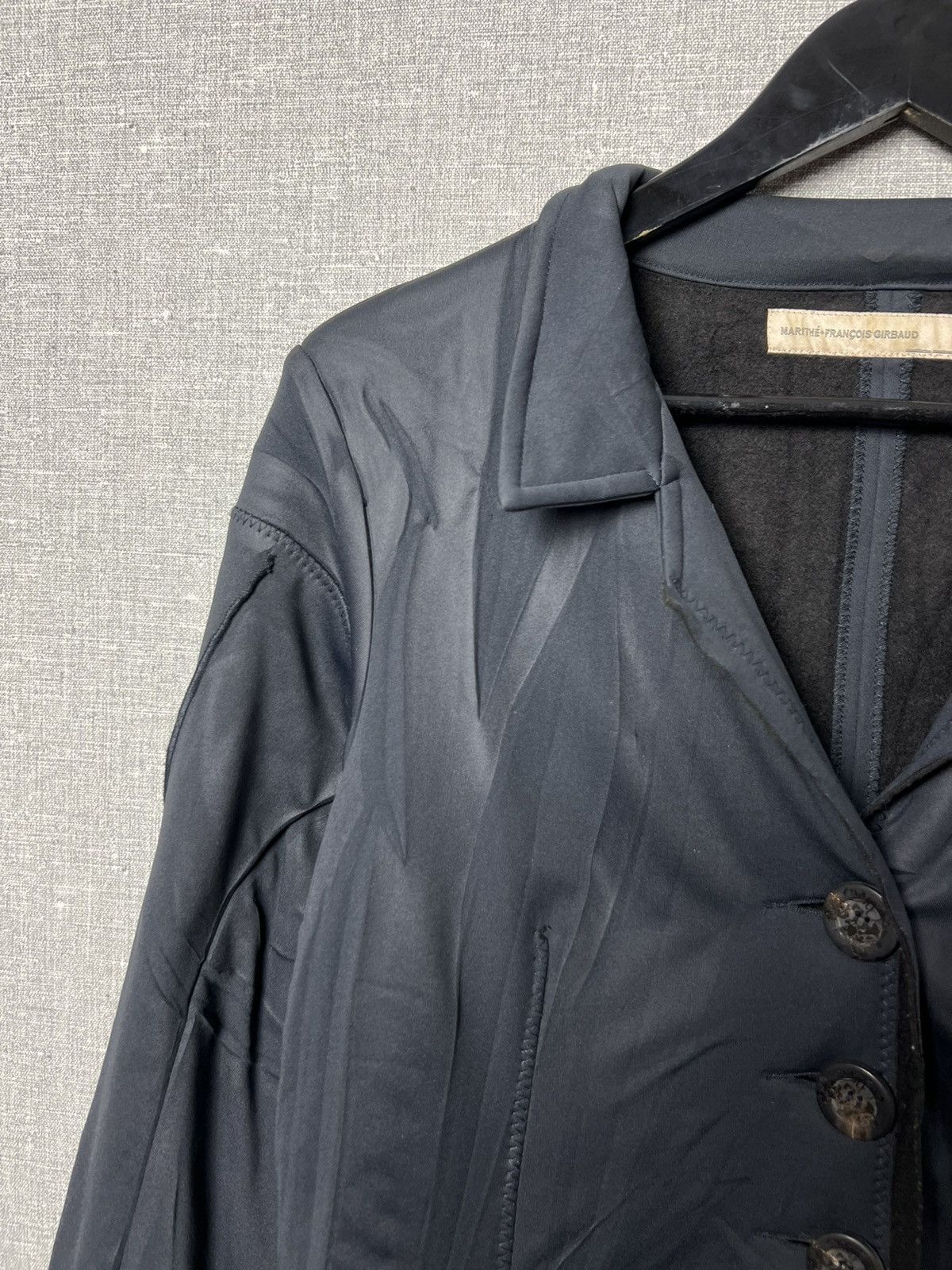 Marithe + Francois Girbaud Avant-Garde Marithe Francois Girbaud MFG Wool Blazer Jacket Size M / US 6-8 / IT 42-44 - 3 Thumbnail
