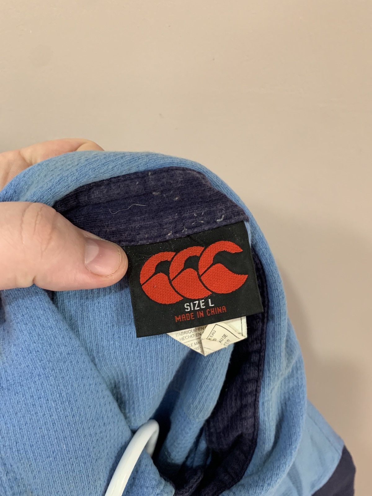 Canterbury of New Zealand × Vintage Scotland Vintage Rugby Polo Shirt Canterbury Jersey Retro Size US L / EU 52-54 / 3 - 21 Thumbnail