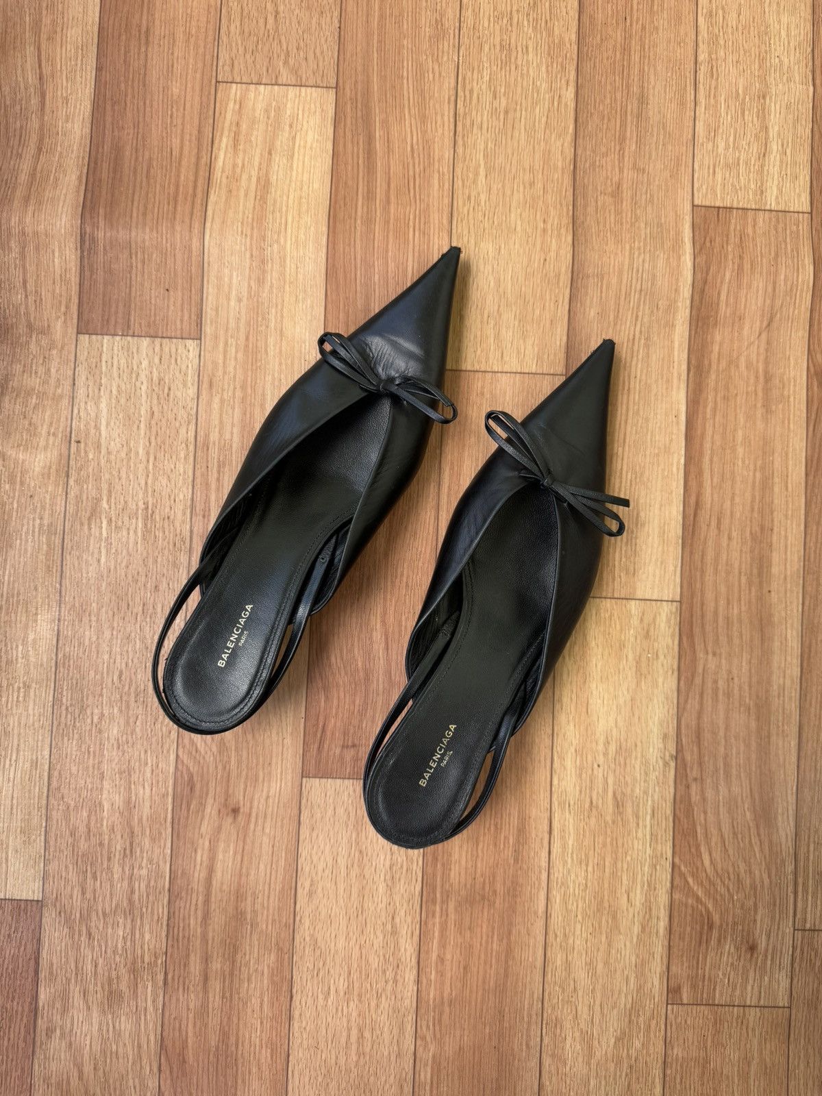 Balenciaga Balenciaga bow knife Slingback Size US 8 / IT 38 - 6 Thumbnail