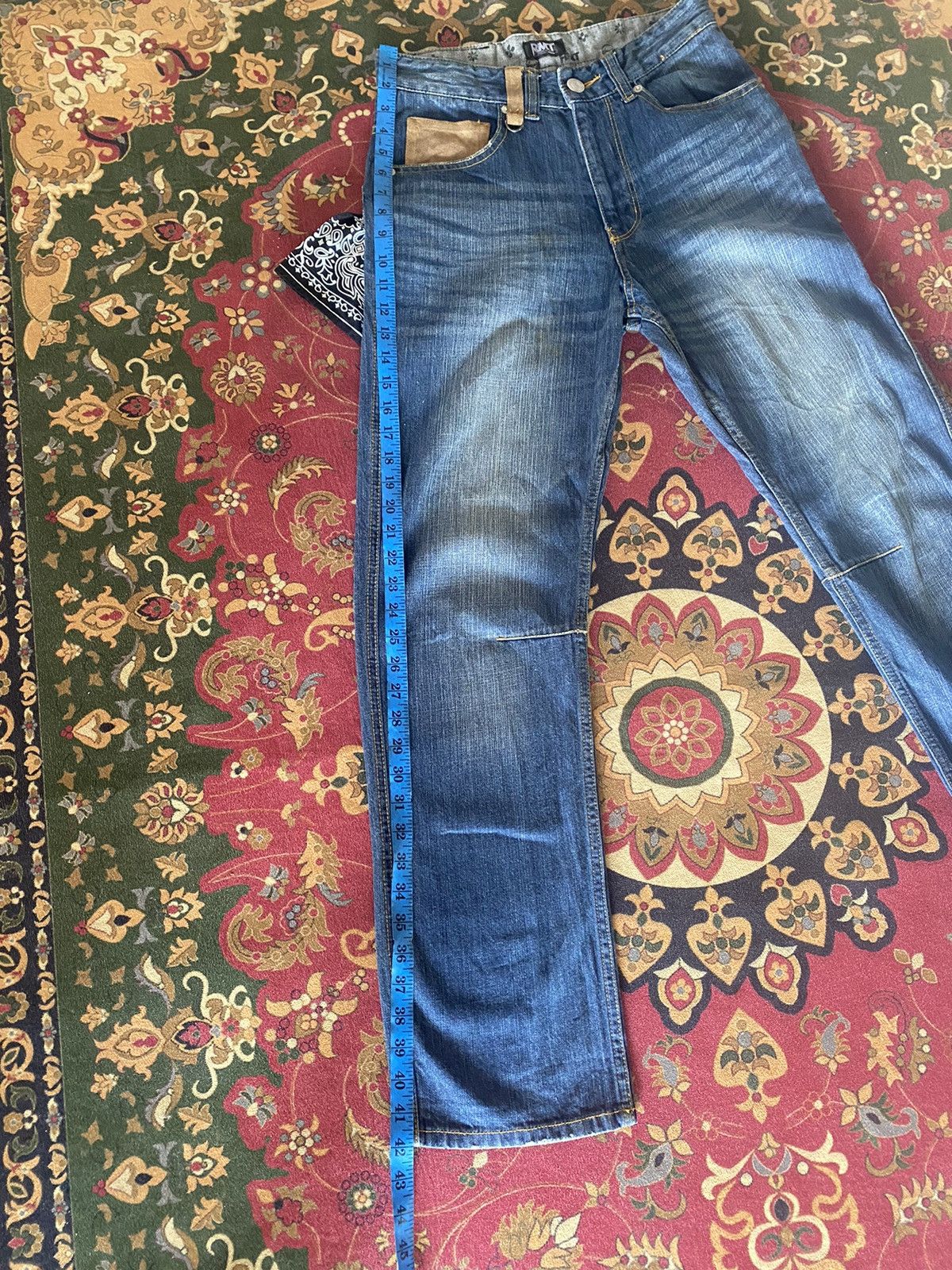 Japanese Brand Vintage MRT Rappers Design Style Denim Size US 29 - 18 Thumbnail