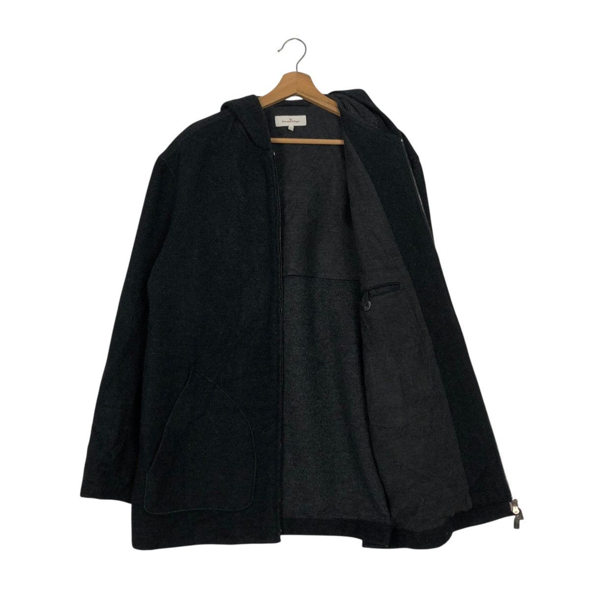 Ermenegildo Zegna 🔥VINTAGE CHORE WOOL WORK JACKET ERMENEGILDO ZEGNA ITALY Size US M / EU 48-50 / 2 - 14 Thumbnail