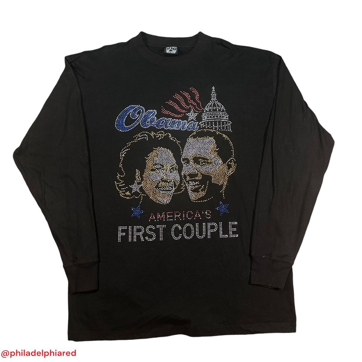 Vintage Throwback 2010’s Barack and Michelle Obama t-shirt XXL Size US XXL / EU 58 / 5 - 1 Thumbnail
