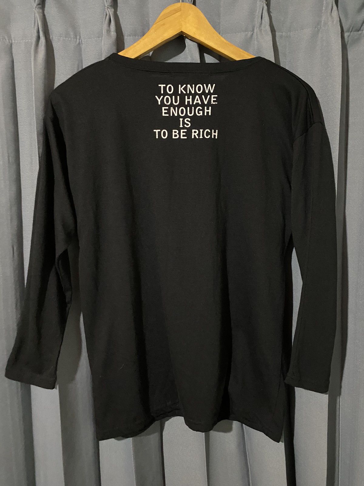 If Six Was Nine × Japanese Brand × Le Grande Bleu (L.G.B.) ONSTER ENOUGH IS A FEAST POEM BY LEAD Size M / US 6-8 / IT 42-44 - 2 Thumbnail
