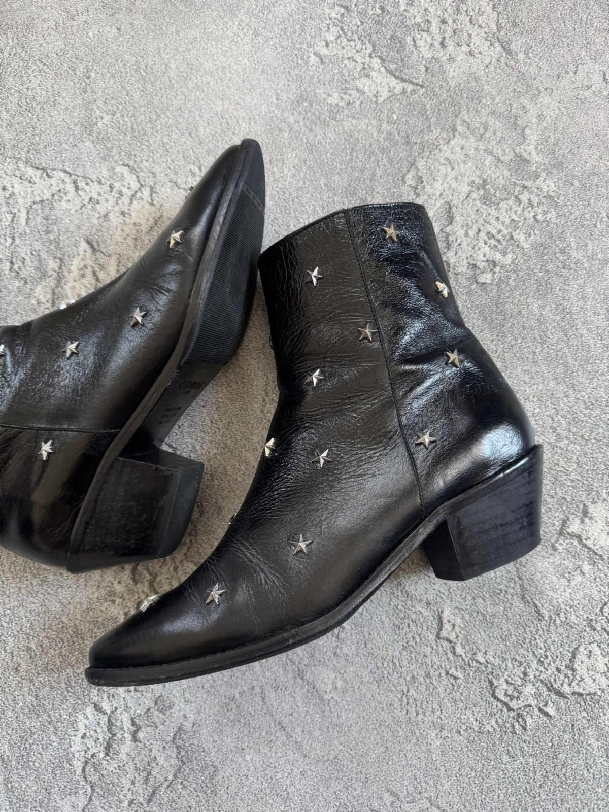 Zadig & Voltaire Zadig & Voltaire tyler pointed tor star studded ankle boots Size US 9 / IT 39 - 4 Thumbnail