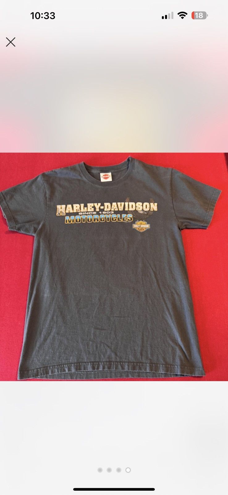 Harley Davidson Vintage Arabia Harley Davidson Tshirt Size US M / EU 48-50 / 2 - 3 Thumbnail