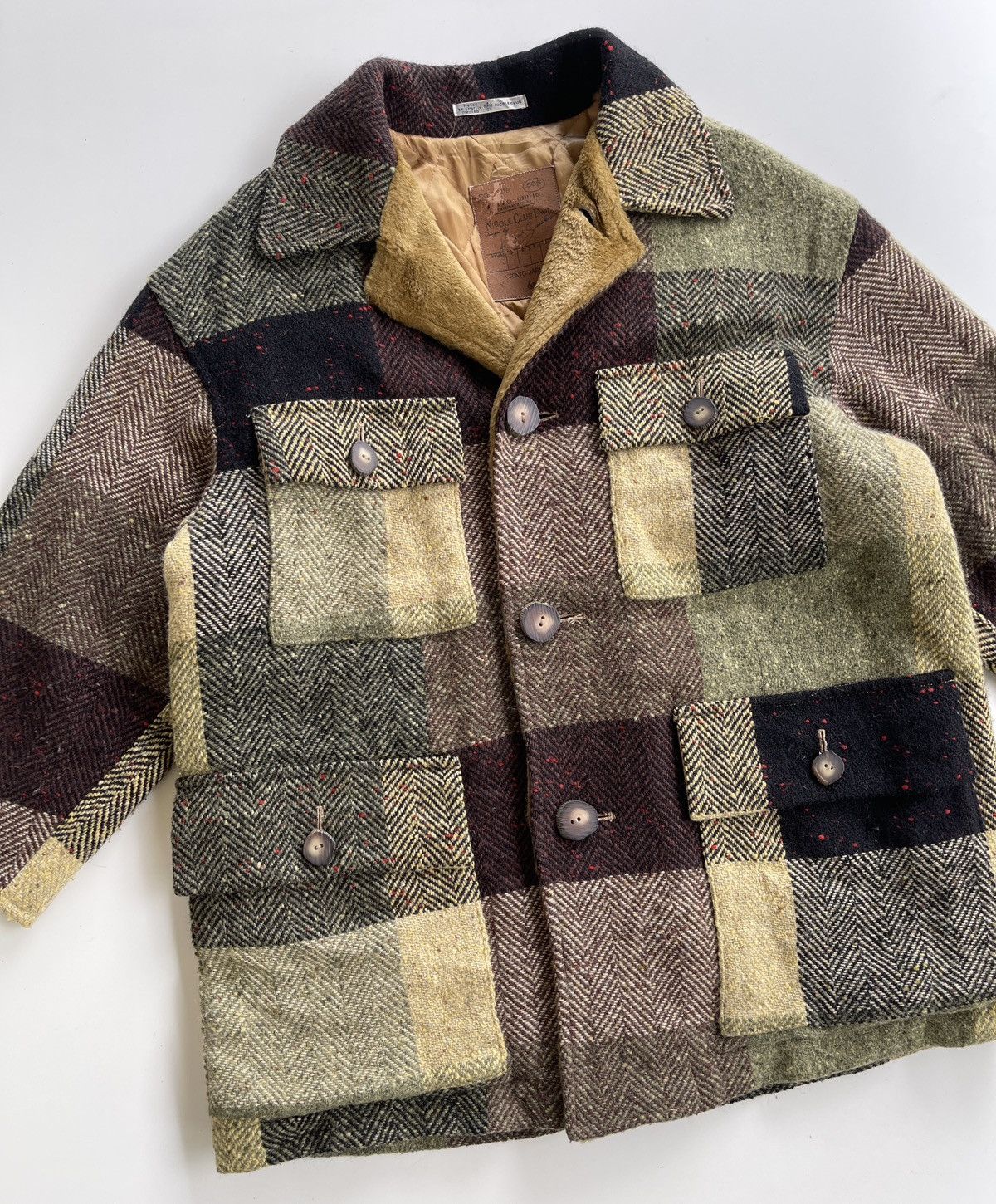 Nicole Club RARE! Nicole Club X Kagumi Sasaki Patchwork Quilted Jacket Size US L / EU 52-54 / 3 - 5 Thumbnail