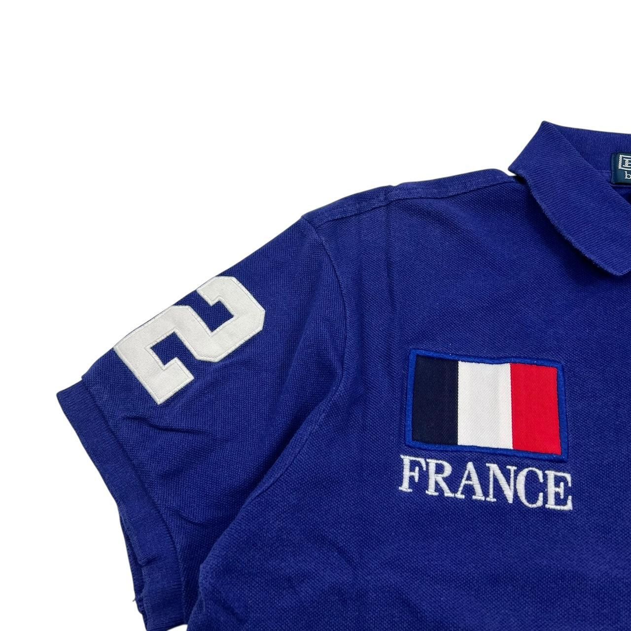 Ralph Lauren Polo By Ralph Lauren France 2 Big Pony Polo Shirt - Medium Size US M / EU 48-50 / 2 - 2 Thumbnail