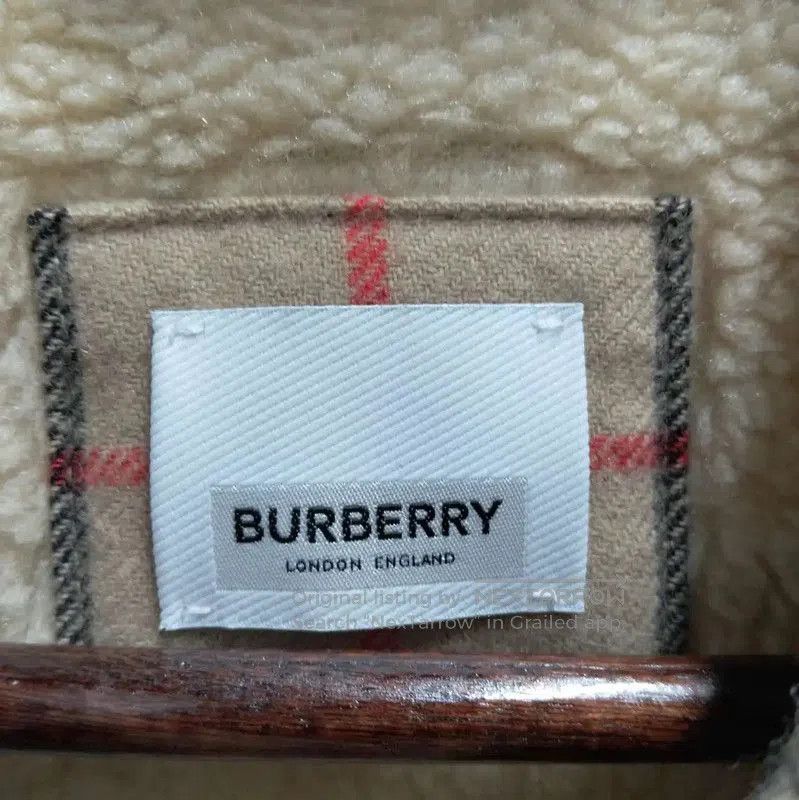 Burberry Burberry Men's Winter Wool Jacket in Light Brown. Size US XL / EU 56 / 4 - 3 Thumbnail