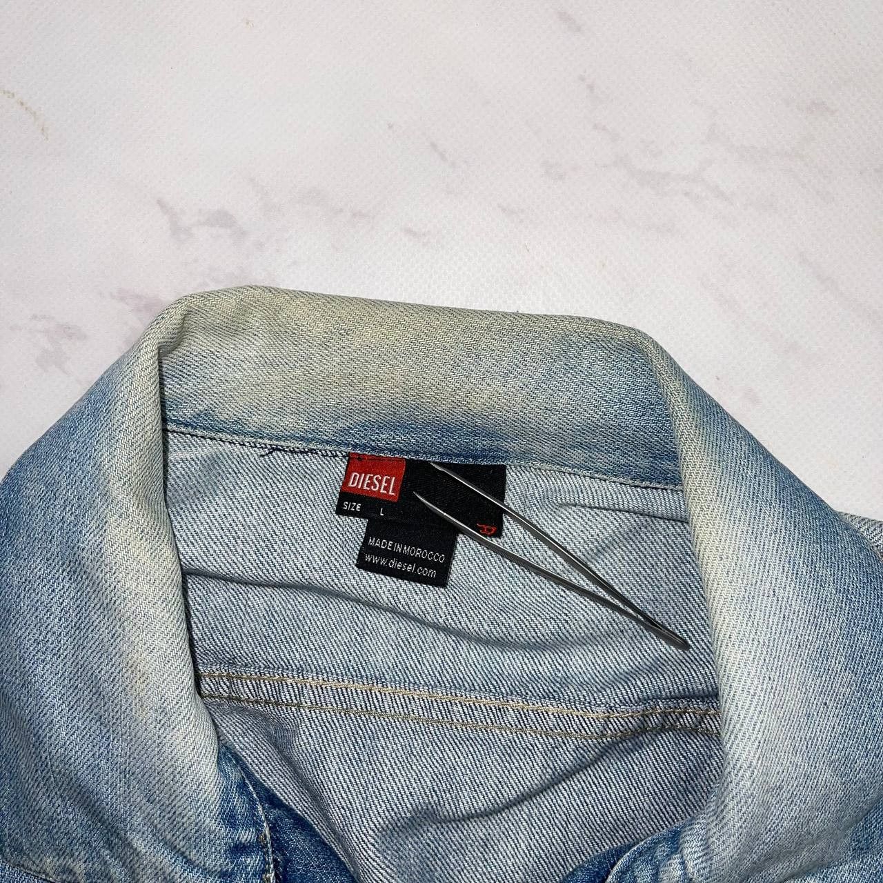 Diesel vintage x streatwear Diesel Jeans Denim Jacket Size US L / EU 52-54 / 3 - 5 Thumbnail