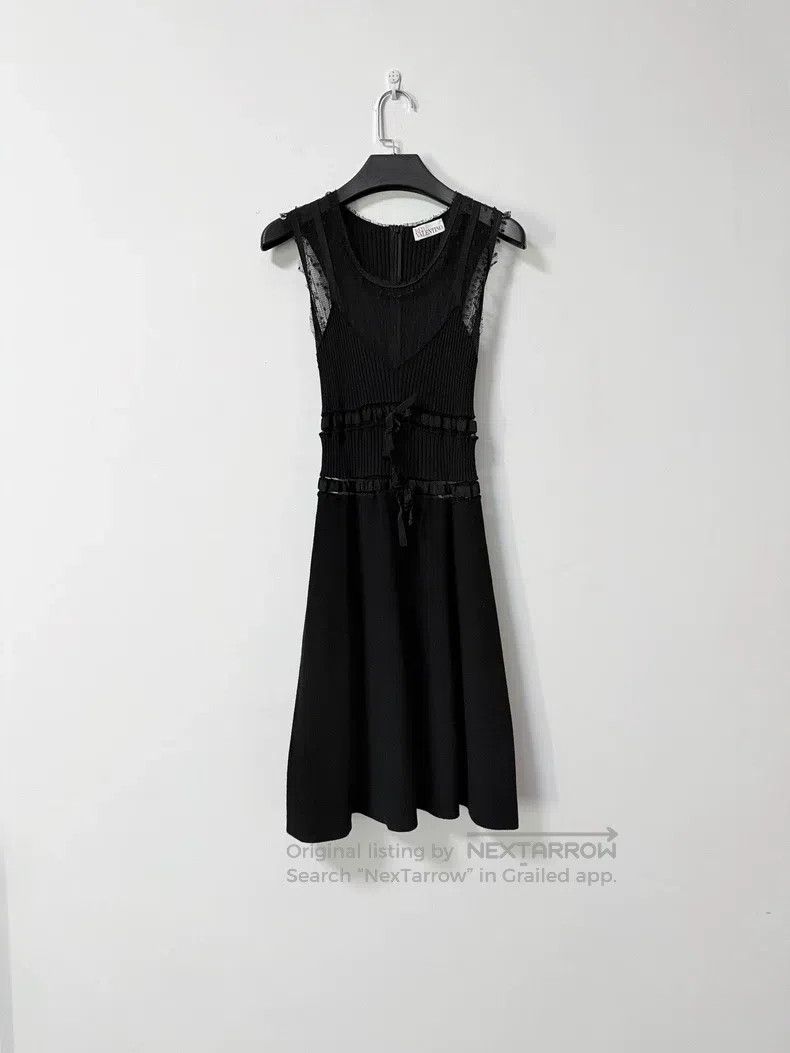 Valentino Valentino Knitted lace mesh skirt| Size M / US 6-8 / IT 42-44 - 2 Thumbnail