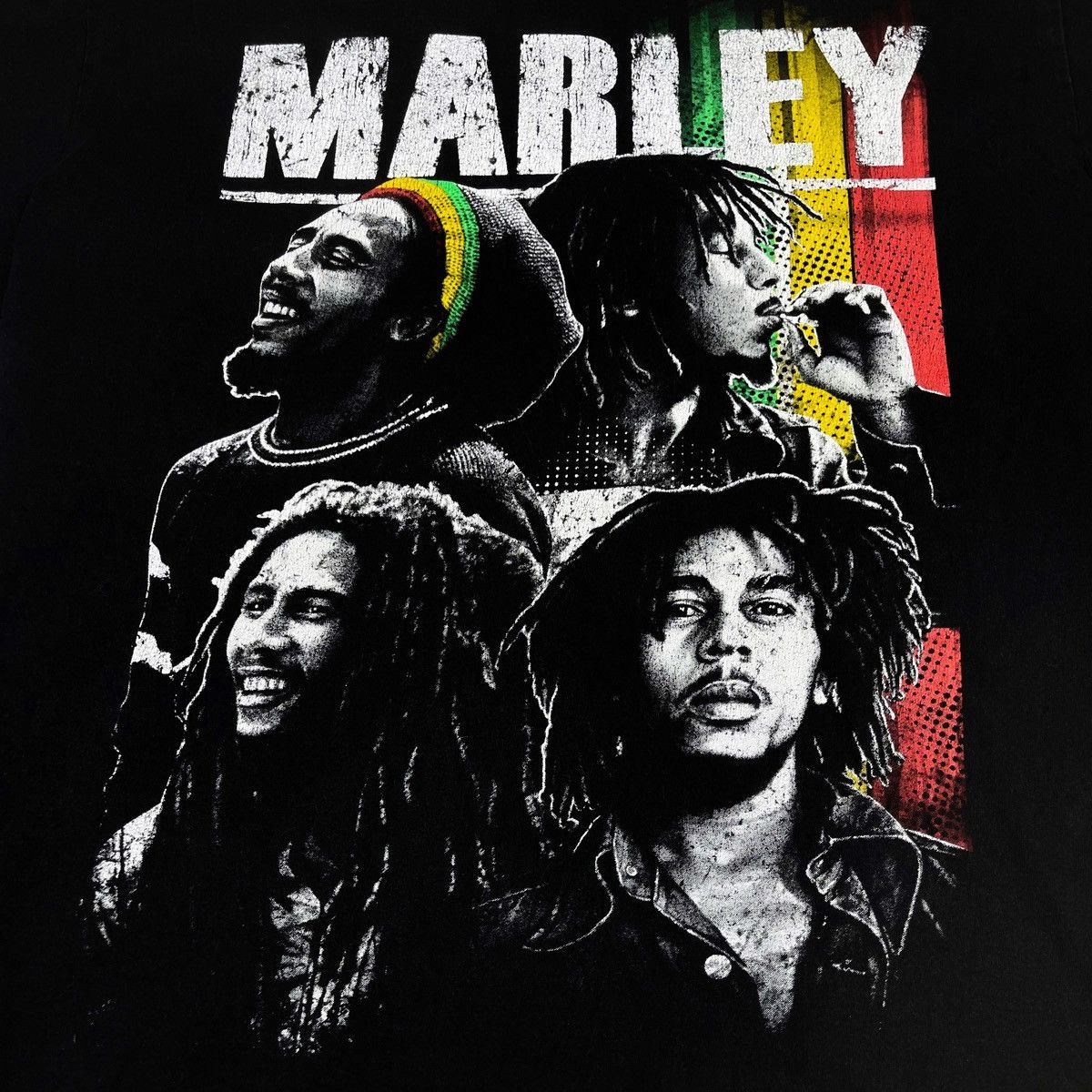 Bob Marley × Vintage Vintage 90’s Bob Marley Reggae Jamaica Graphic Tee Size US XL / EU 56 / 4 - 6 Thumbnail