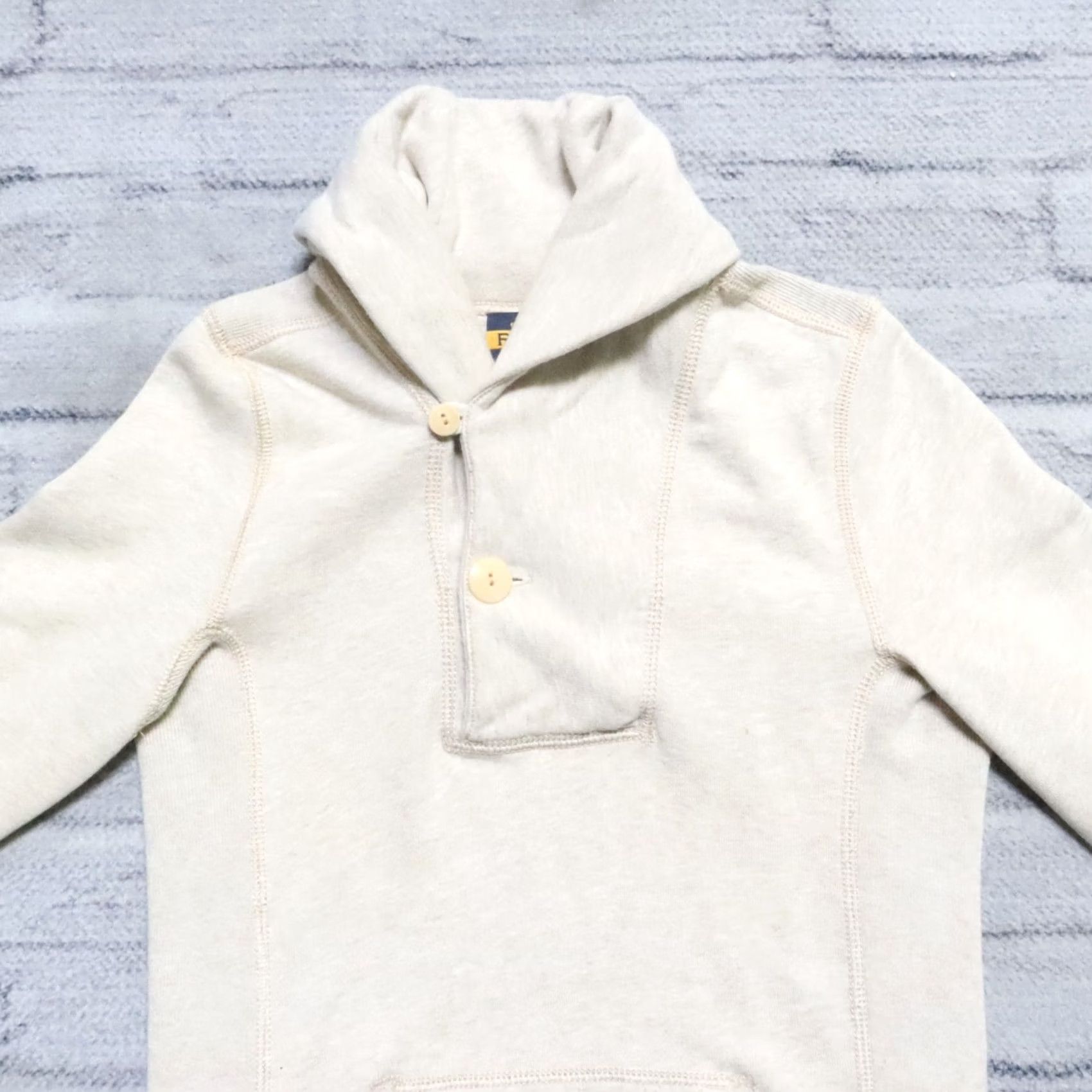 Ralph Lauren Vintage Rugby Ralph Lauren Shawl Collar Sweater Men S Size S Cream Pullover Size US S / EU 44-46 / 1 - 2 Thumbnail