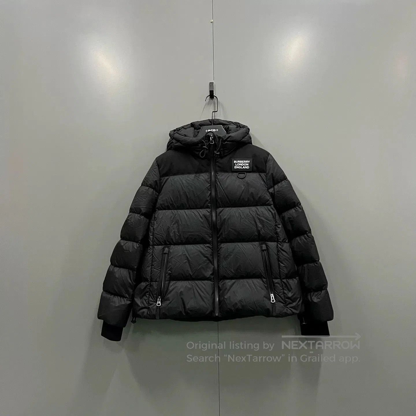 Burberry burberry black logo puffer jacket xl. Size US XL / EU 56 / 4 - 1 Thumbnail