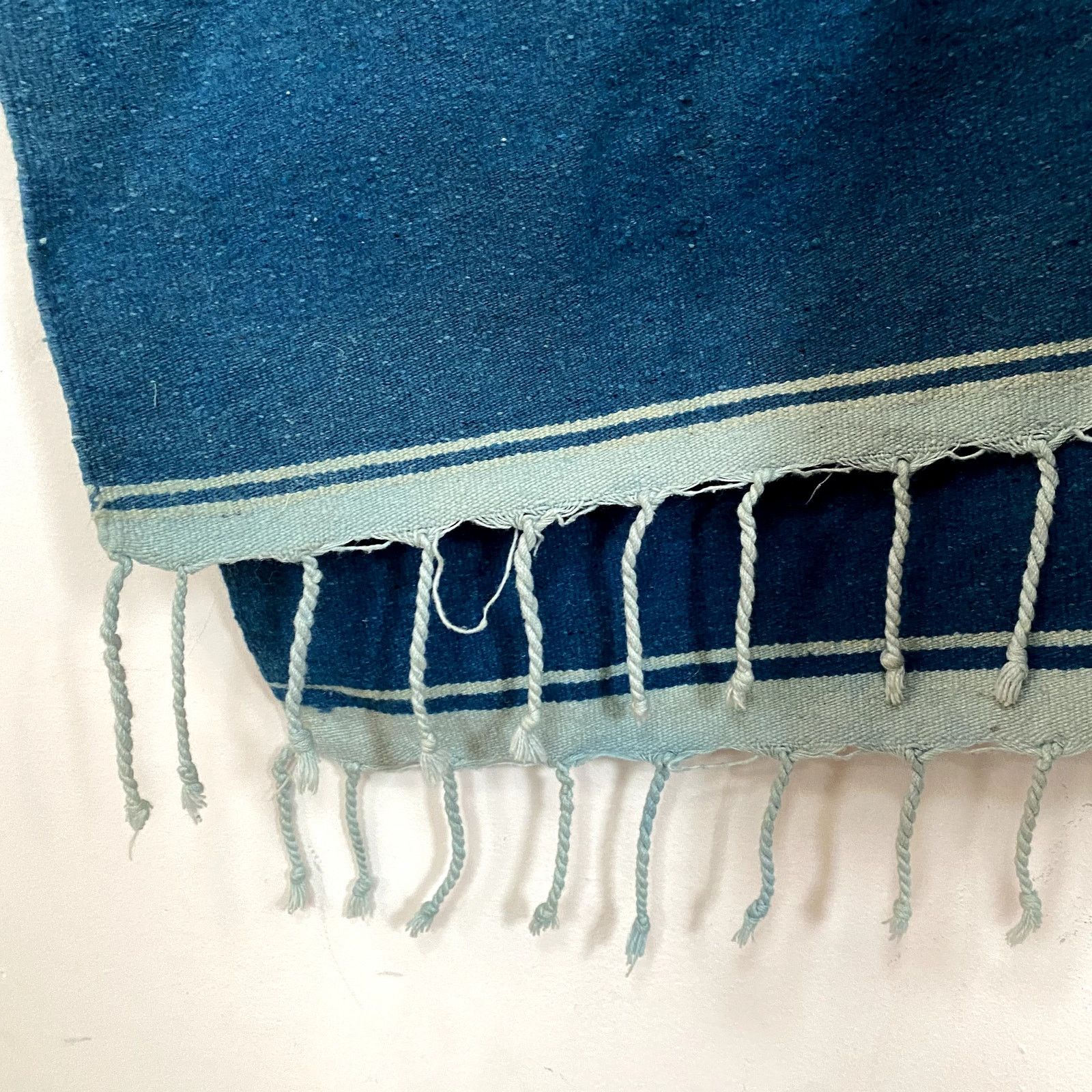 Vintage Vintage Wool Serape Poncho Southwestern Blanket Boho Size ONE SIZE - 5 Thumbnail