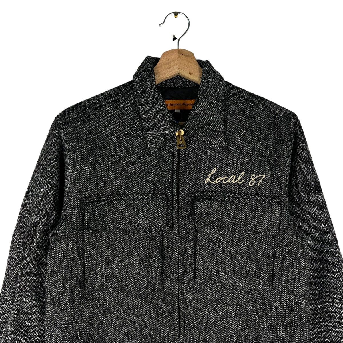 Japanese Brand × Vintage 🔥VINTAGE BIKER JACKET HUNTINGTON GARAGE JAPAN ISSEY MIYAKE Size US M / EU 48-50 / 2 - 2 Thumbnail